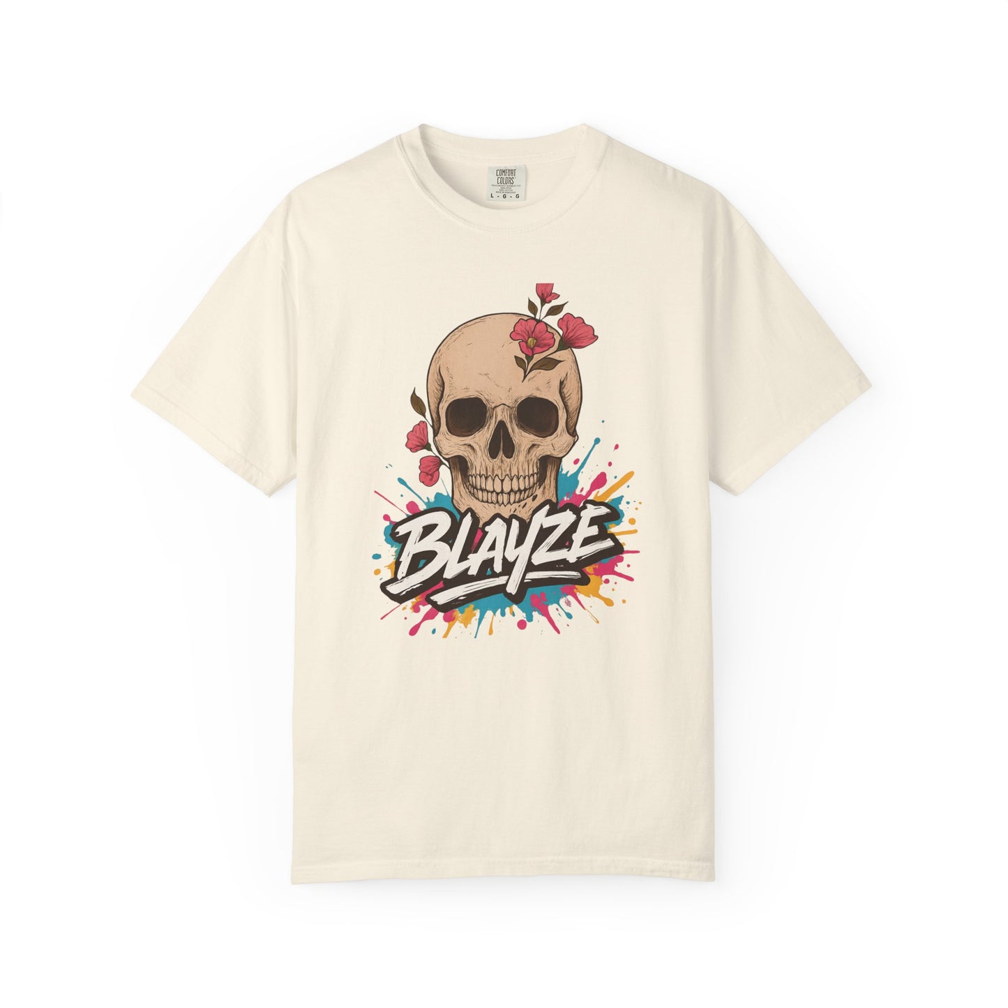 Unisex Garment-Dyed T-Shirt - TRIAD Mind Fire Form Design