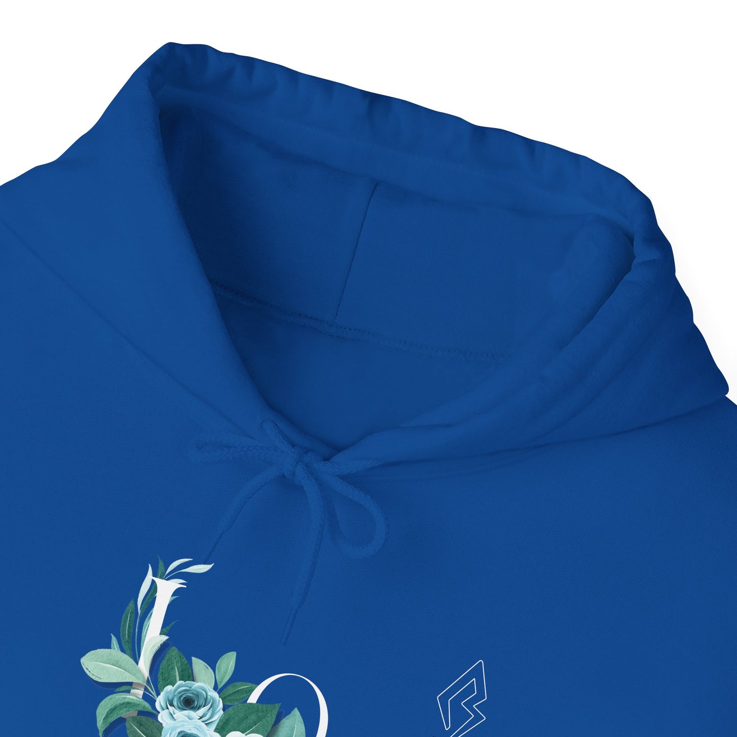 Unisex Heavy Blend Hooded Sweatshirt - Cozy Floral Design for Comfort & Style