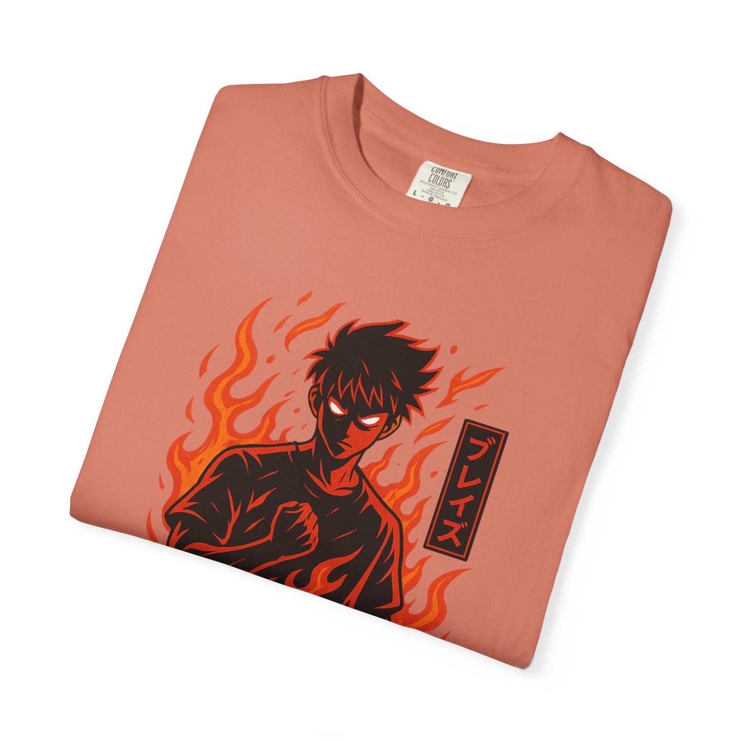 Blayze Flame Graphic Unisex T-Shirt - Trendy Streetwear for Anime Fans