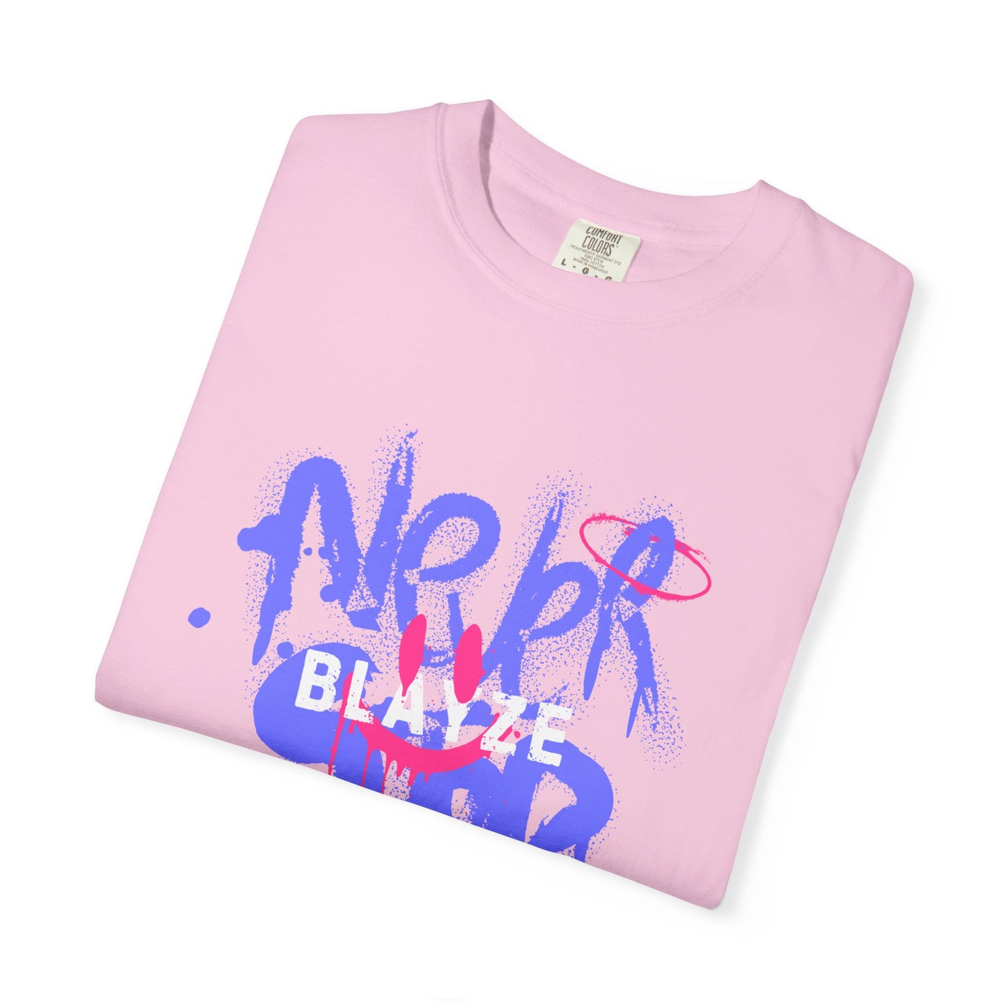 Graffiti Style Unisex Garment-Dyed T-Shirt - "Never Blend In"