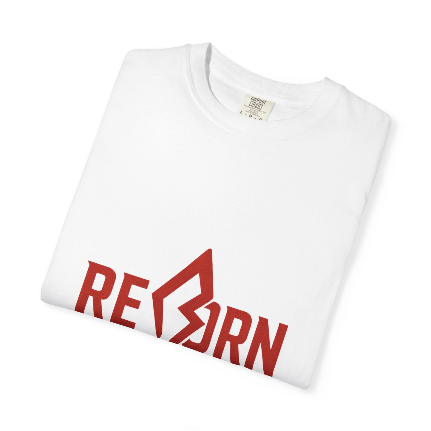 Unisex Garment-Dyed T-shirt - REBORN Graphic Tee for Motivational Style