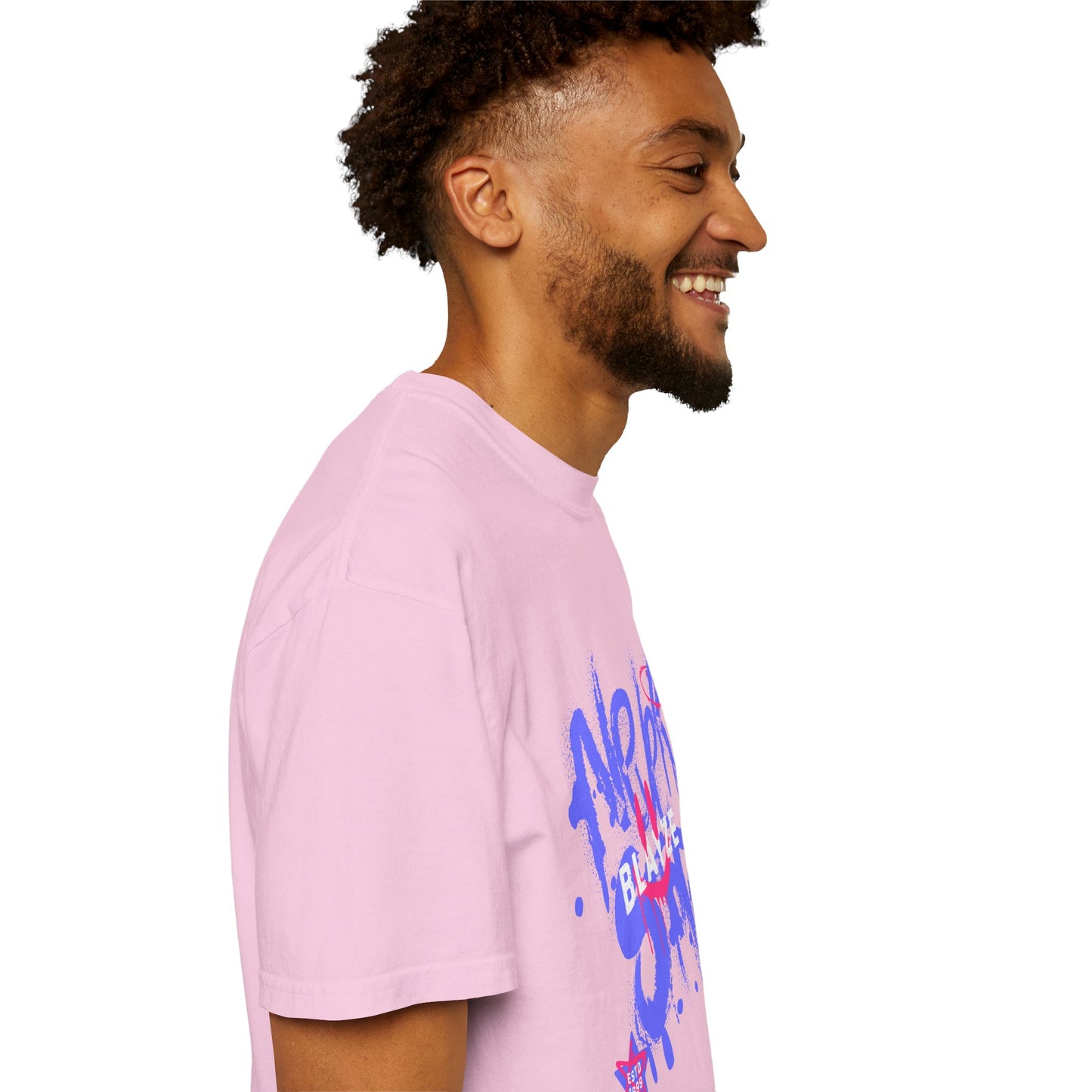Graffiti Style Unisex Garment-Dyed T-Shirt - "Never Blend In"