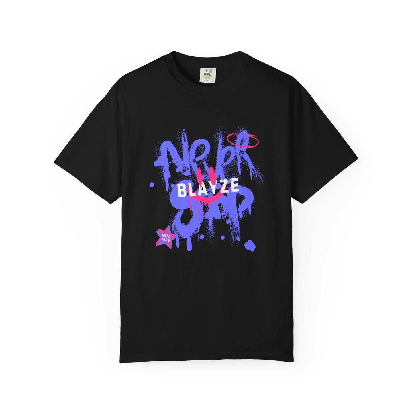 Graffiti Style Unisex Garment-Dyed T-Shirt - "Never Blend In"