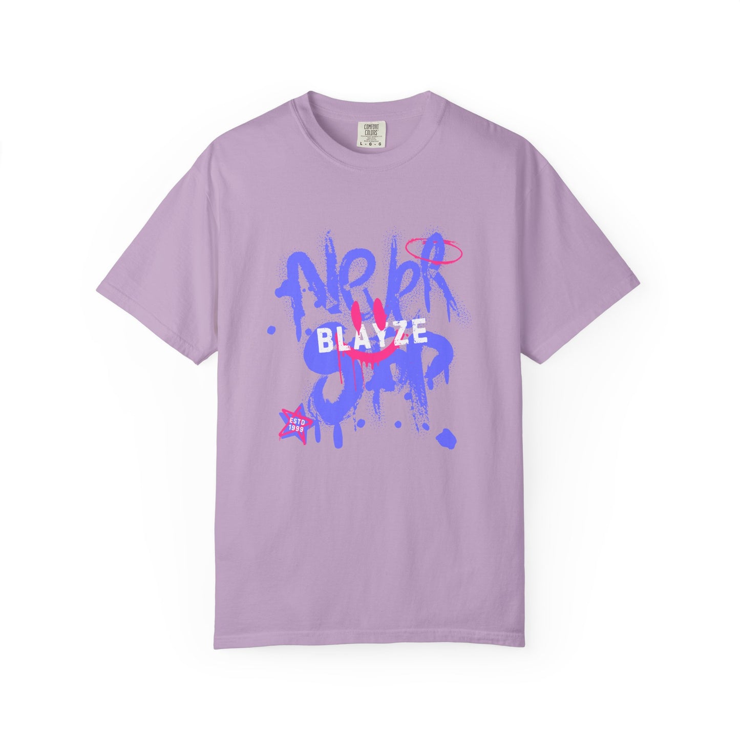 Graffiti Style Unisex Garment-Dyed T-Shirt - "Never Blend In"