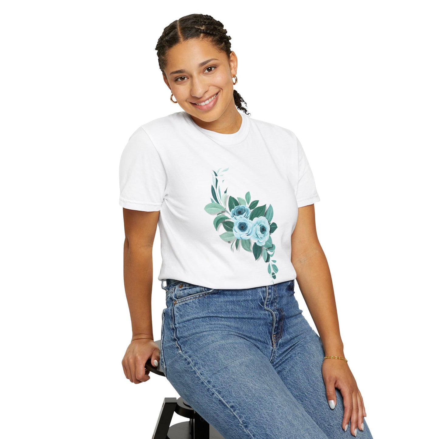 Floral Garden Unisex T-Shirt - Soft, Breathable Cotton Tee for Casual Wear