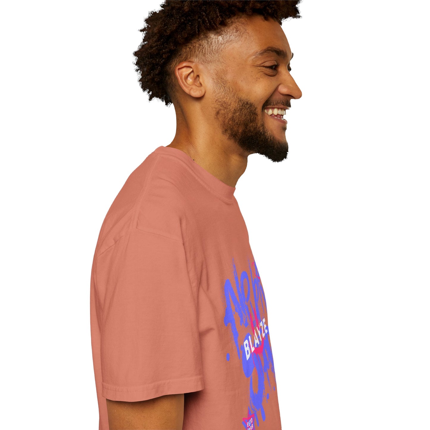 Graffiti Style Unisex Garment-Dyed T-Shirt - "Never Blend In"