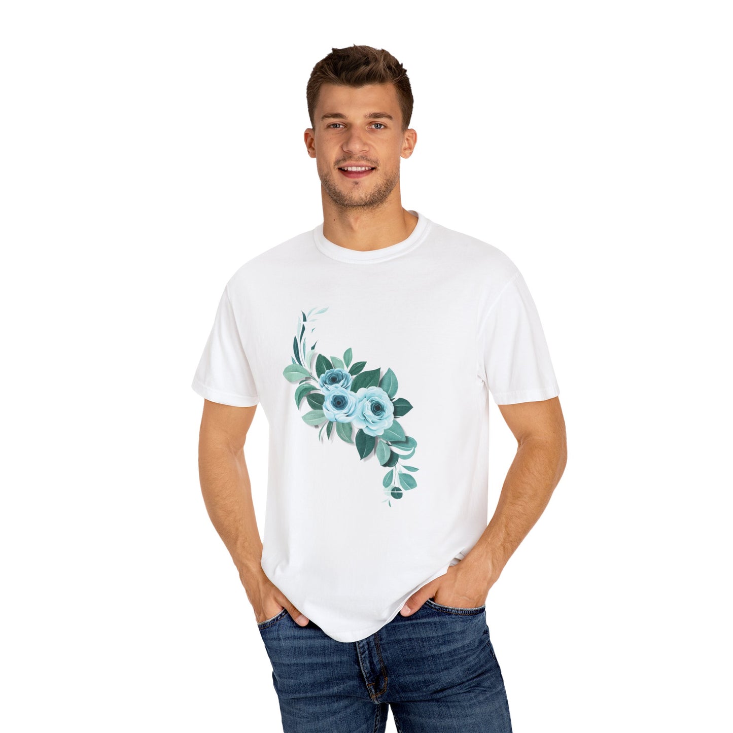 Floral Garden Unisex T-Shirt - Soft, Breathable Cotton Tee for Casual Wear
