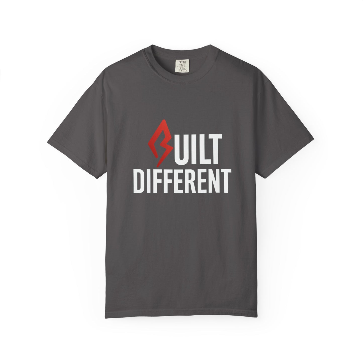 Unisex Built Different Garment-Dyed T-shirt | Casual Motivation Apparel