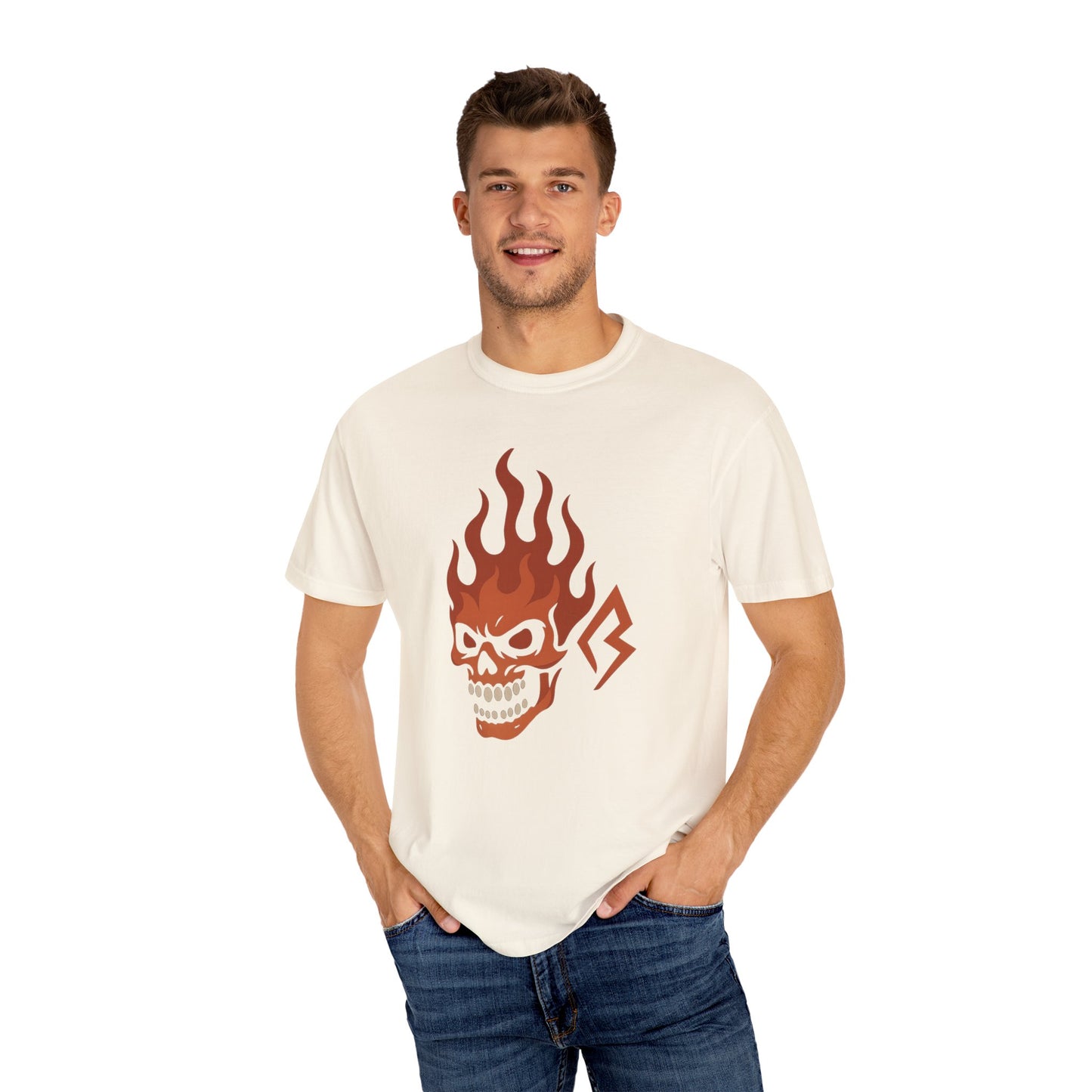 Copy of Unisex Garment-Dyed T-shirt - REBORN Graphic Tee for Motivational Style