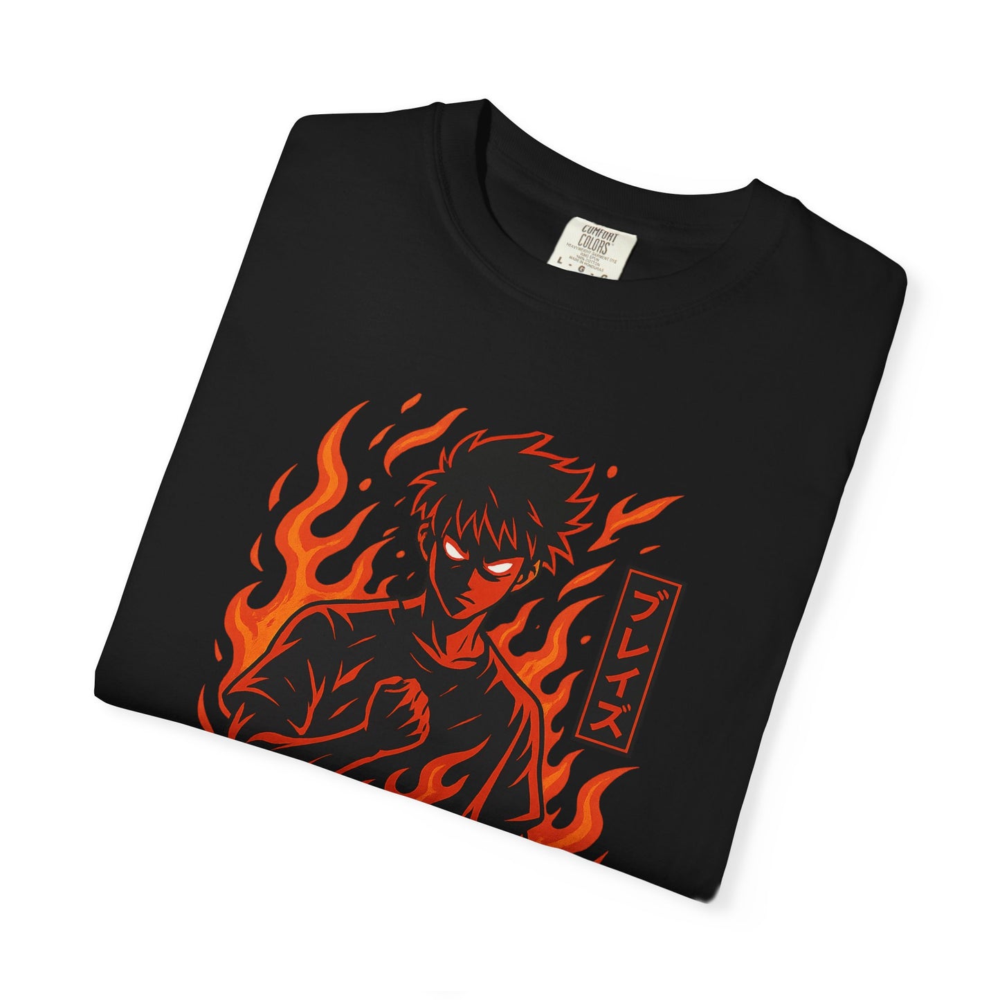 Blayze Flame Graphic Unisex T-Shirt - Trendy Streetwear for Anime Fans