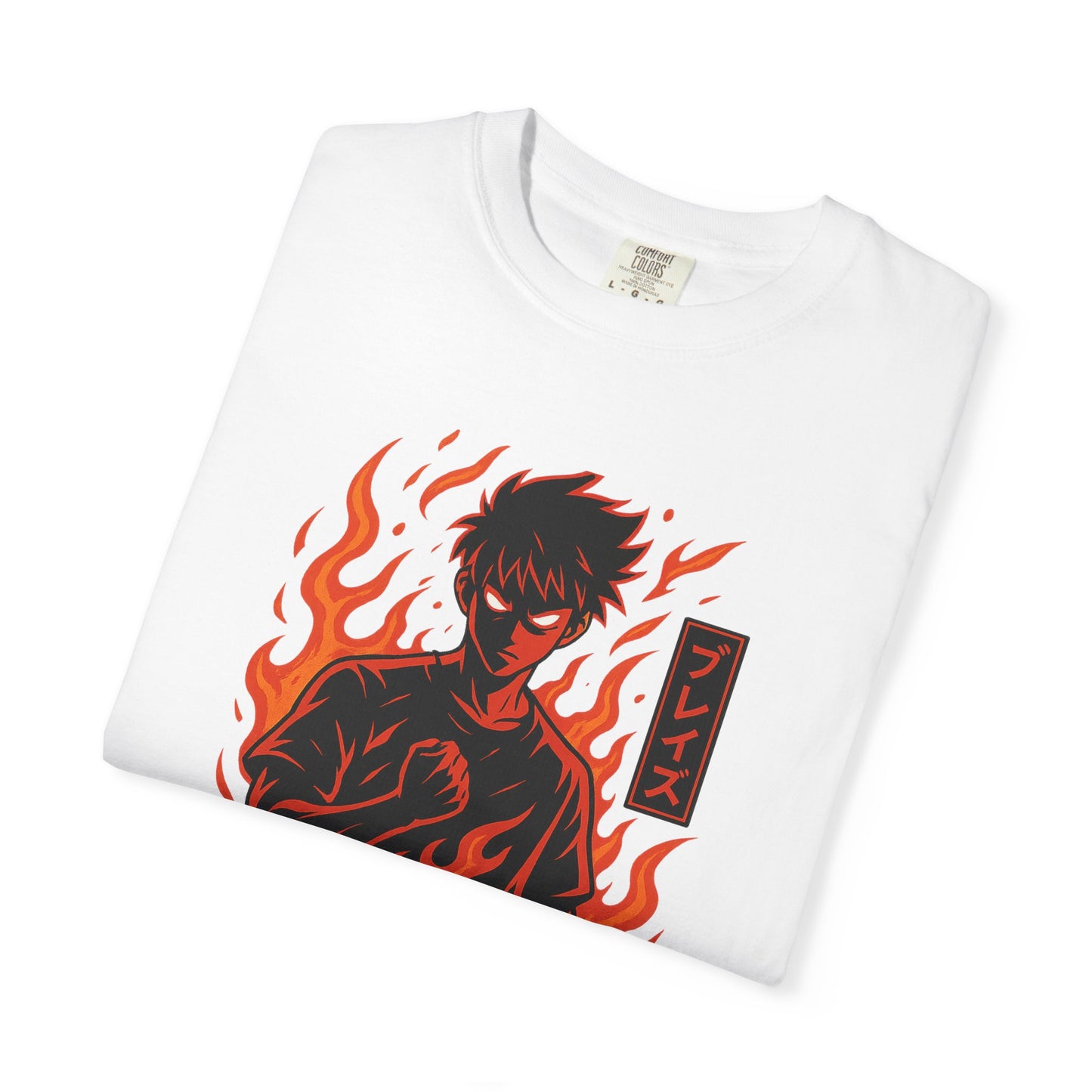 Blayze Flame Graphic Unisex T-Shirt - Trendy Streetwear for Anime Fans