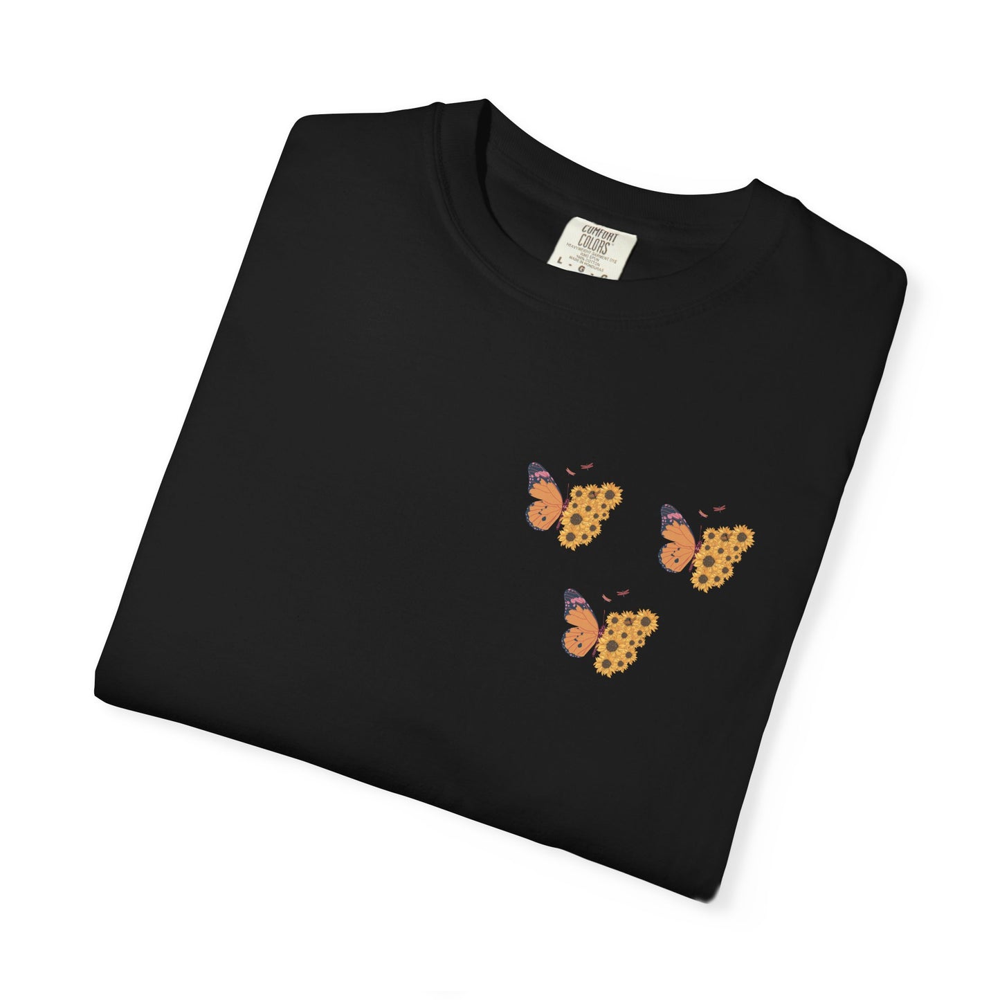 Butterfly Unisex Garment-Dyed T-Shirt for Nature Lovers