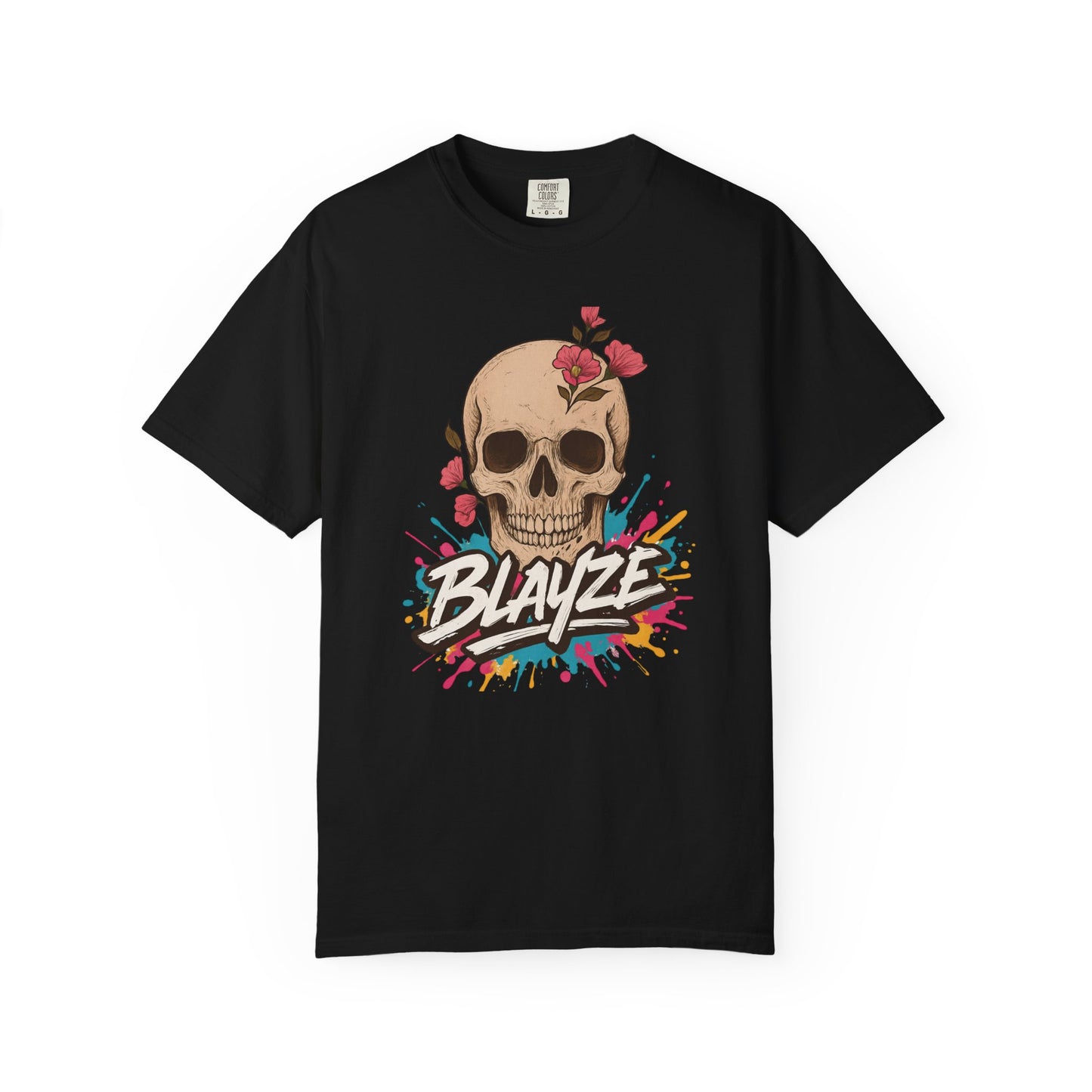 Unisex Garment-Dyed T-Shirt - TRIAD Mind Fire Form Design