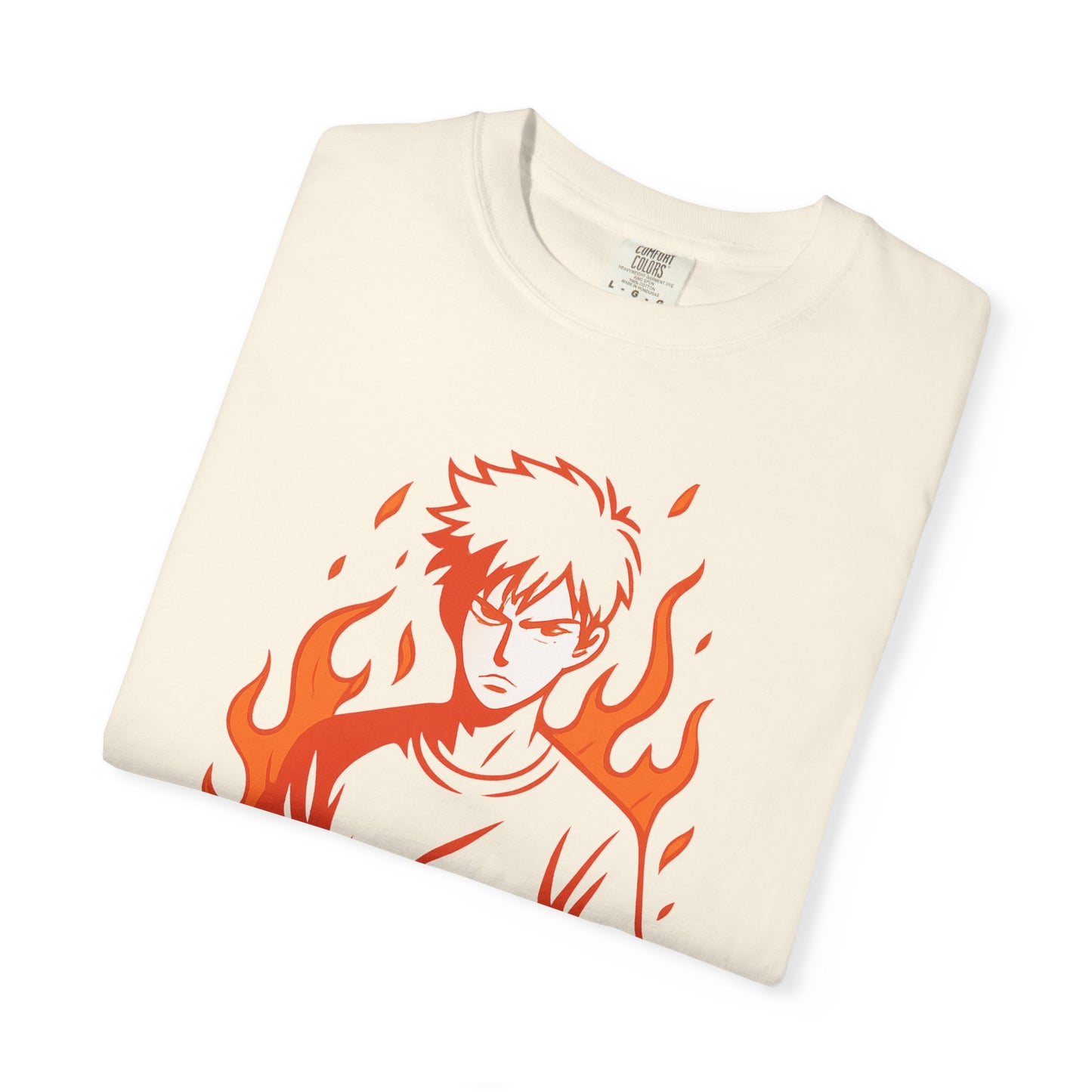Unisex Blayze Fire Graphic T-Shirt - Cool Casual Wear for Anime Lovers