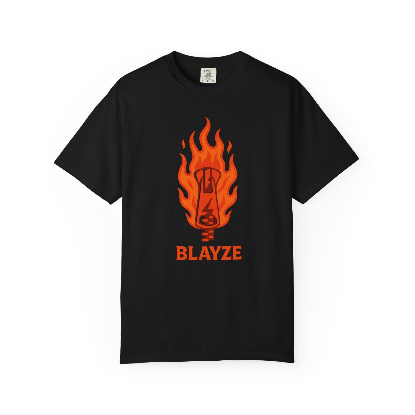 Blayze Flame Graphic Unisex T-Shirt | Trendy Fire Design