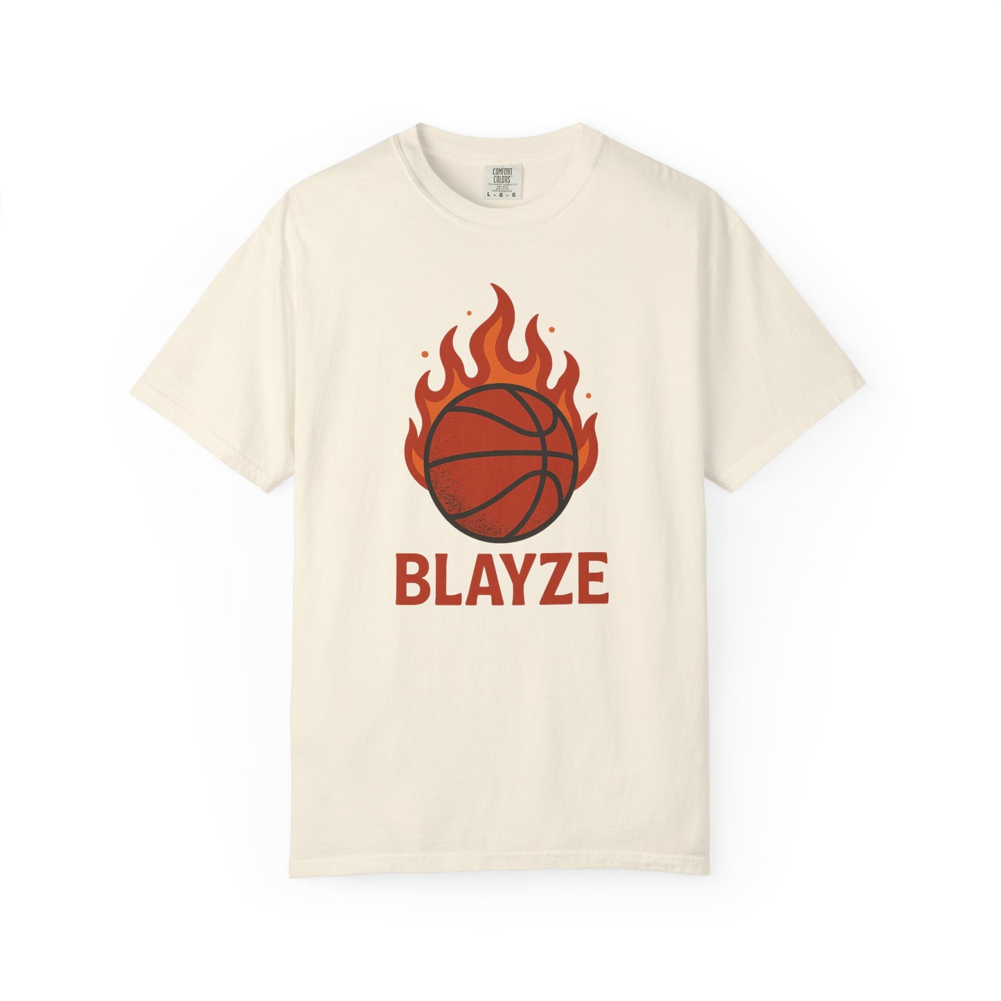 Blayze Flame Basketball Unisex T-Shirt - Perfect for Athletes & Fans!