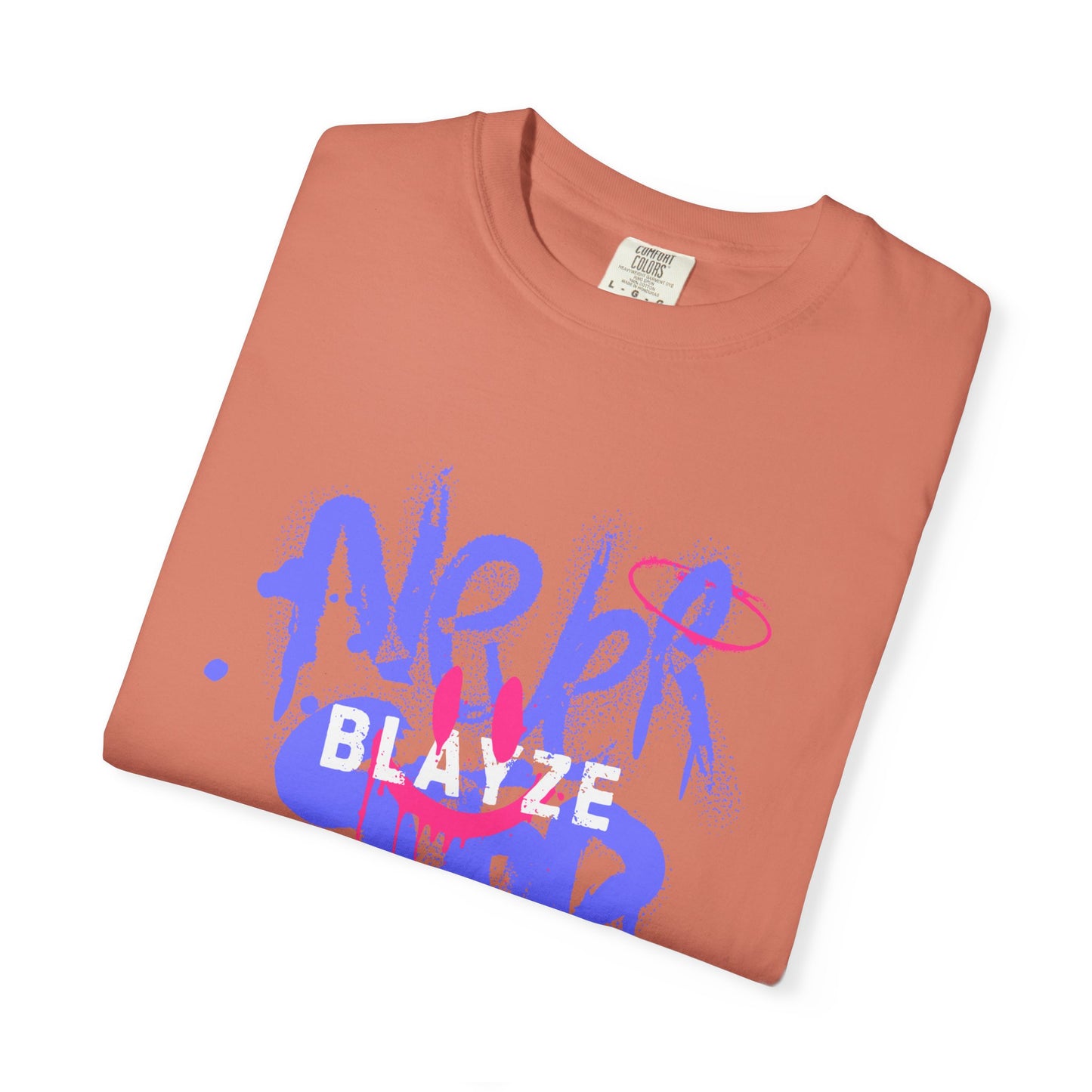 Graffiti Style Unisex Garment-Dyed T-Shirt - "Never Blend In"