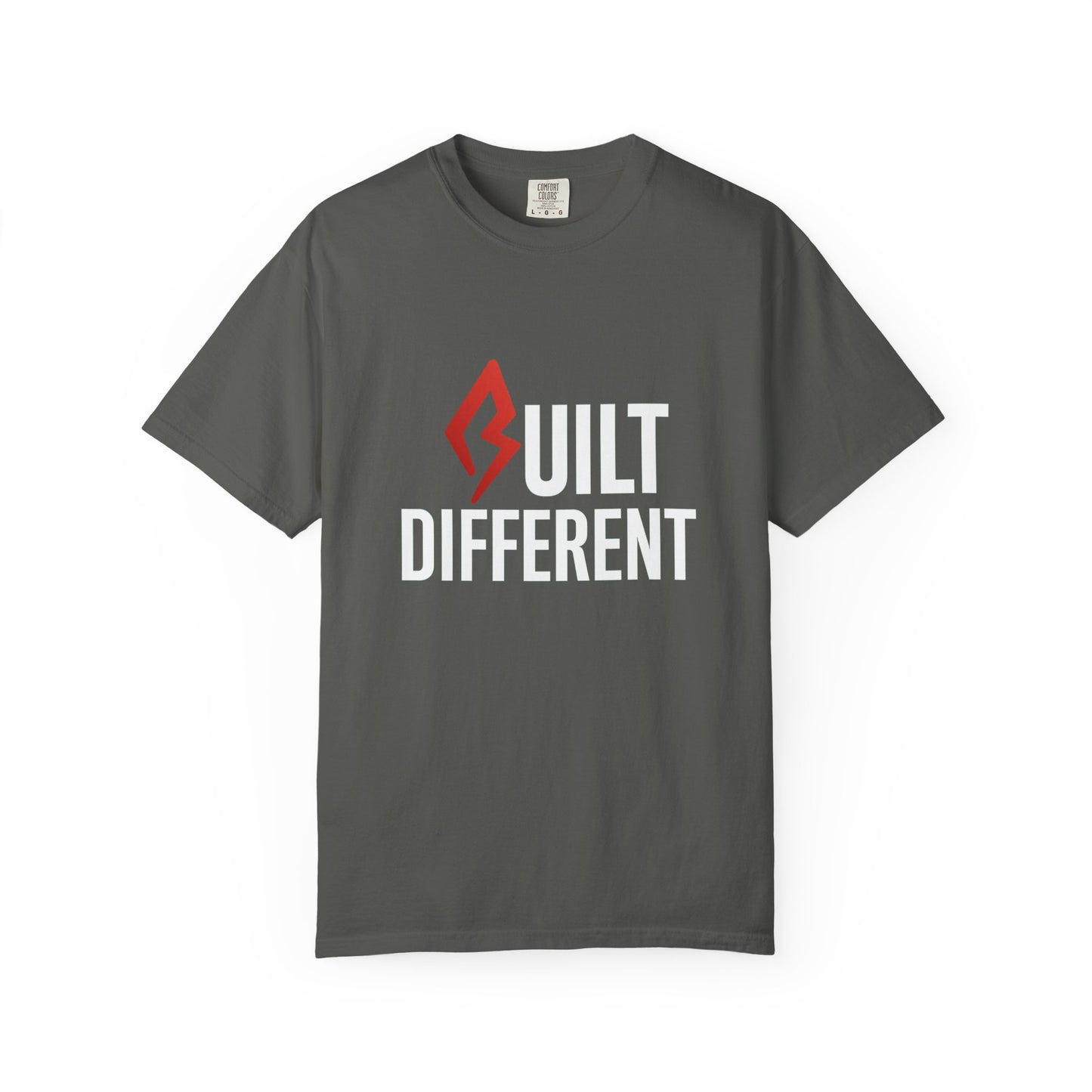 Unisex Built Different Garment-Dyed T-shirt | Casual Motivation Apparel