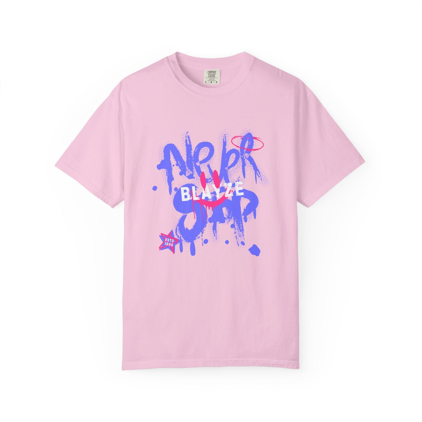 Graffiti Style Unisex Garment-Dyed T-Shirt - "Never Blend In"