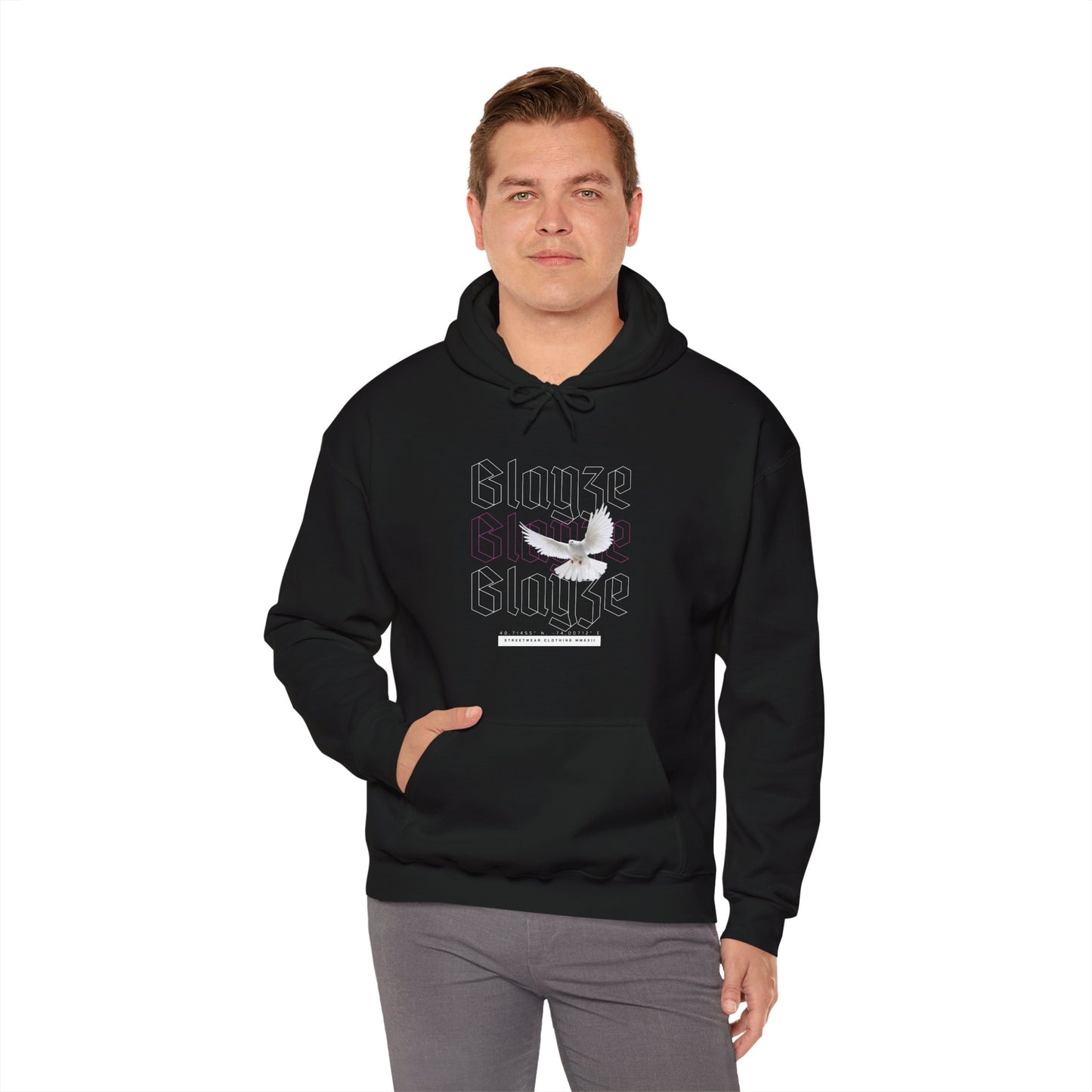 Dove Embrace Hoodie - Unisex Heavy Blend™ Sweatshirt