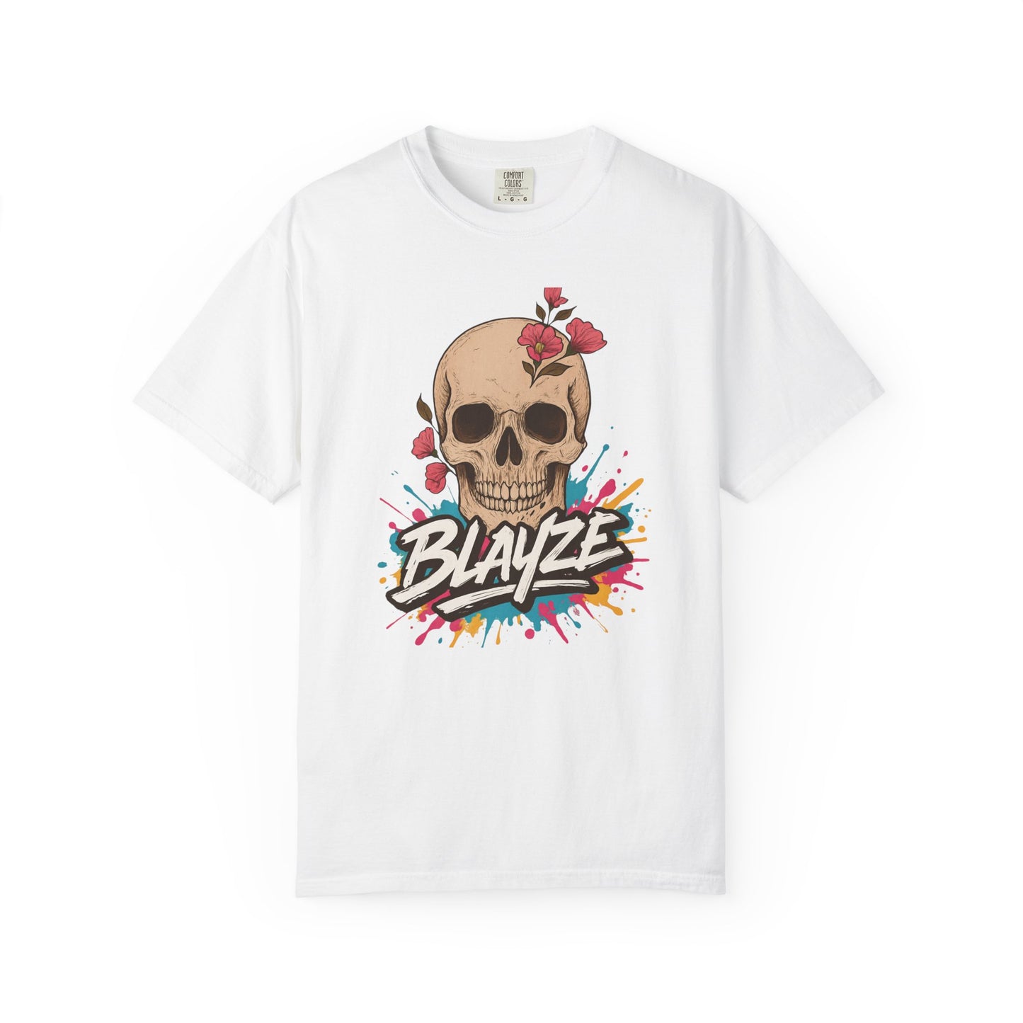 Unisex Garment-Dyed T-Shirt - TRIAD Mind Fire Form Design