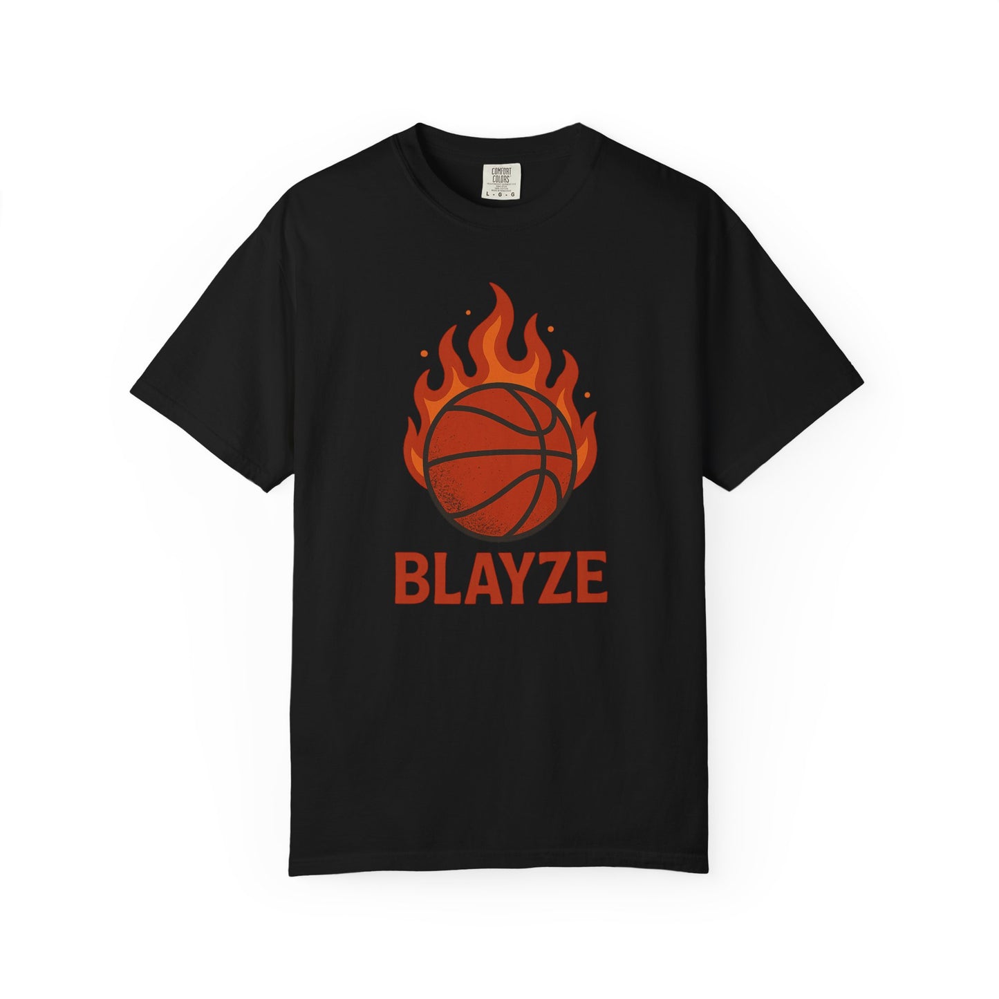 Blayze Flame Basketball Unisex T-Shirt - Perfect for Athletes & Fans!