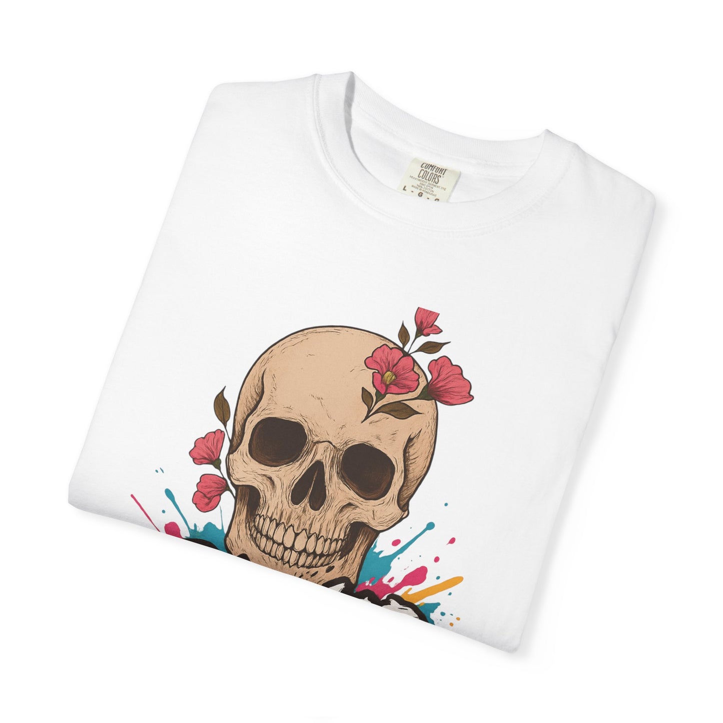 Unisex Garment-Dyed T-Shirt - TRIAD Mind Fire Form Design