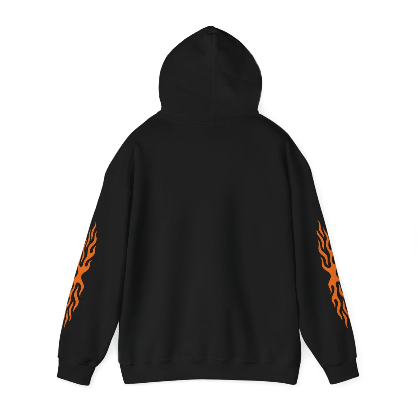 Unisex Heavy Blend™ Flame Design Hooded Sweatshirt - Cozy & Stylish Casual Wear