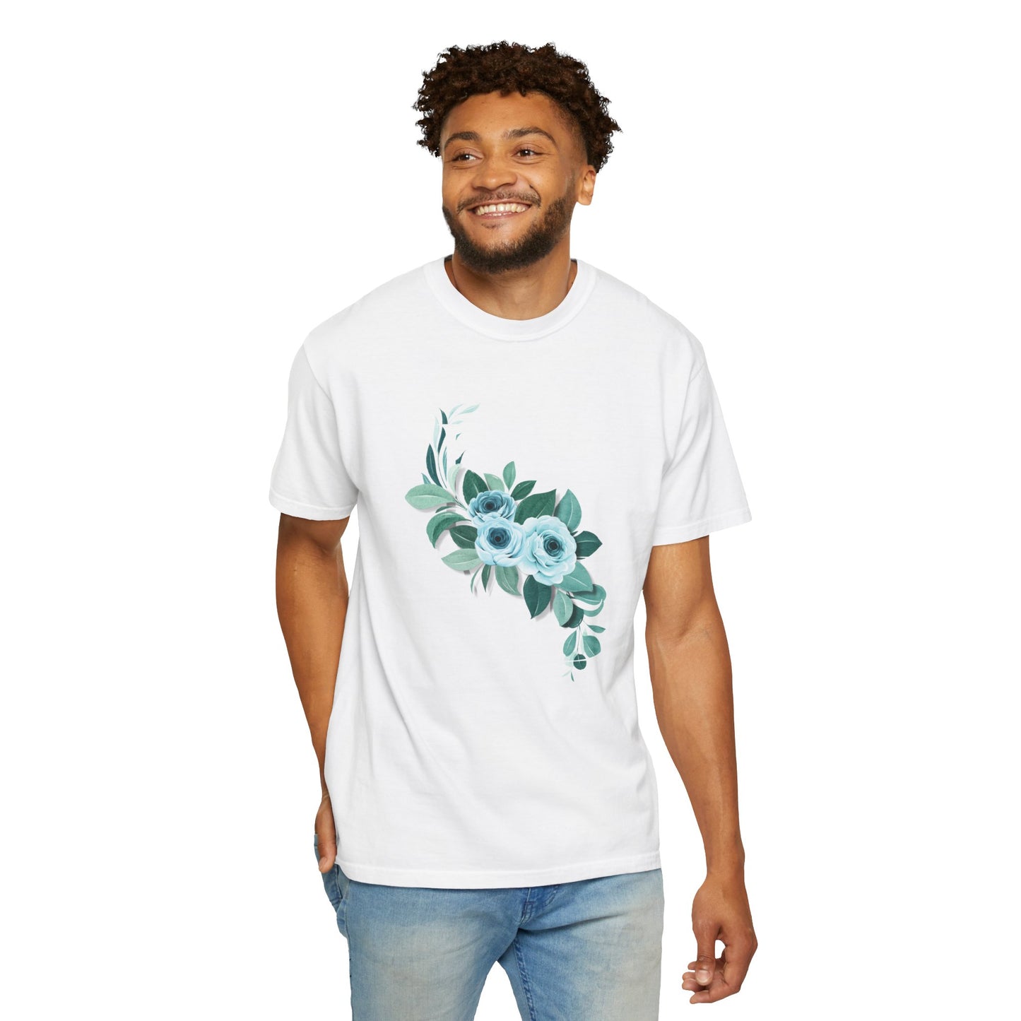 Floral Garden Unisex T-Shirt - Soft, Breathable Cotton Tee for Casual Wear