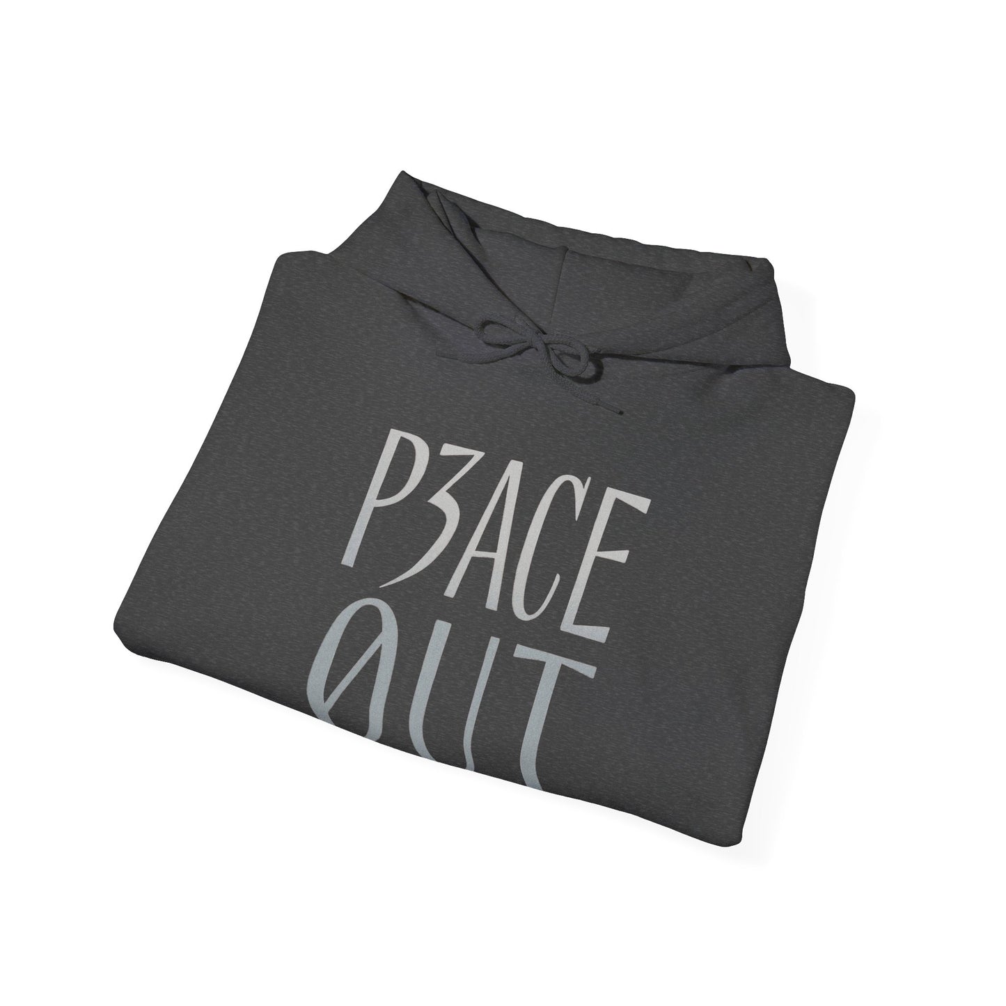 P3ACE OUT Unisex Heavy Blend Hoodie - Relaxed Casual Wear for Comfort Seekers