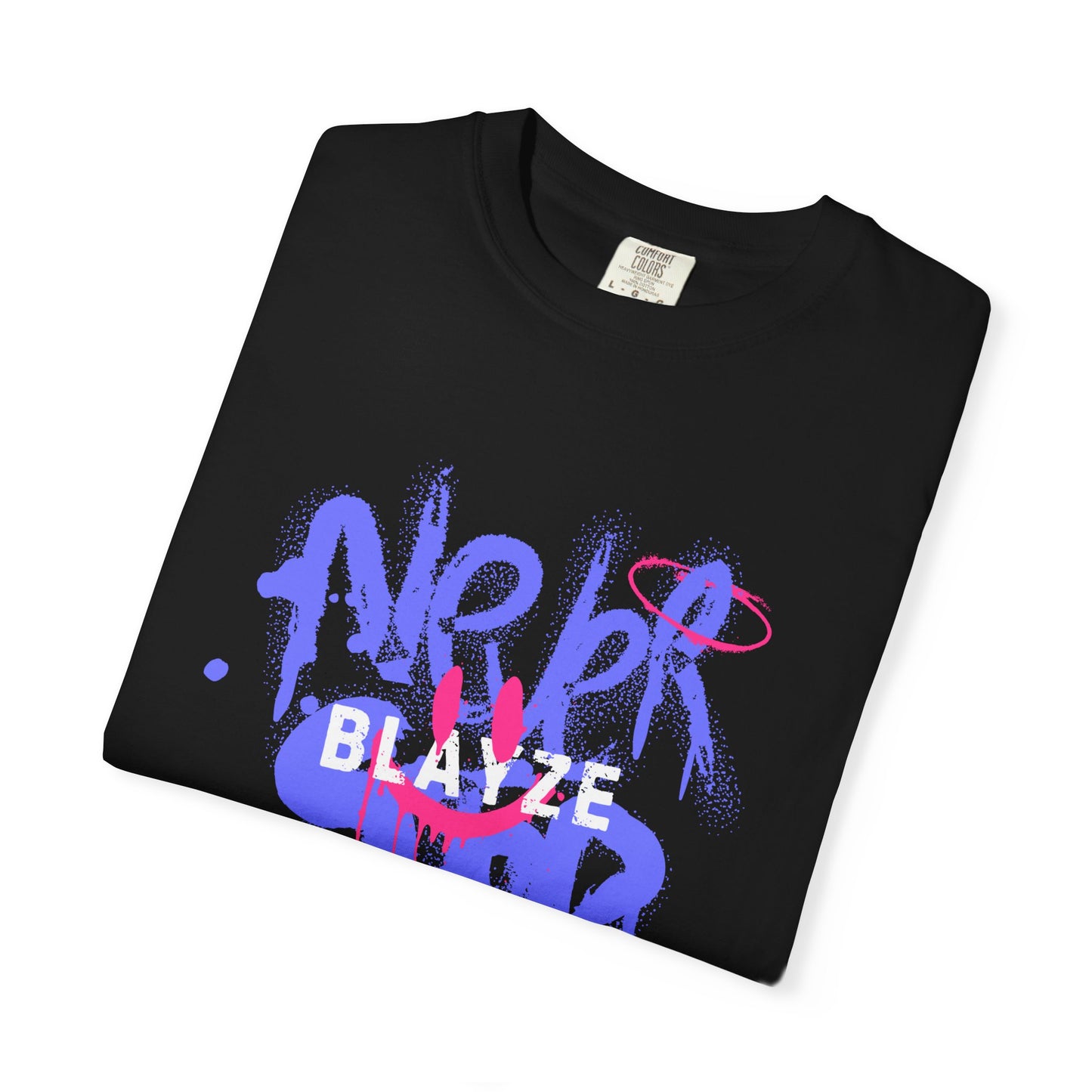 Graffiti Style Unisex Garment-Dyed T-Shirt - "Never Blend In"