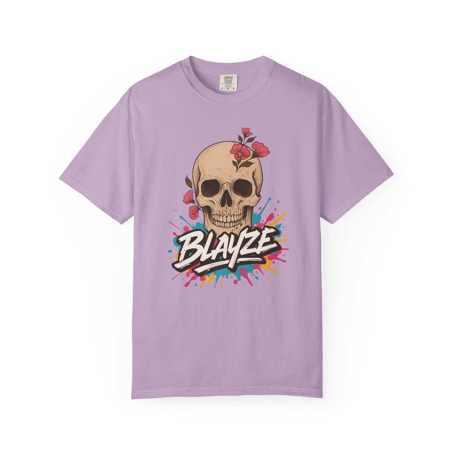 Unisex Garment-Dyed T-Shirt - TRIAD Mind Fire Form Design
