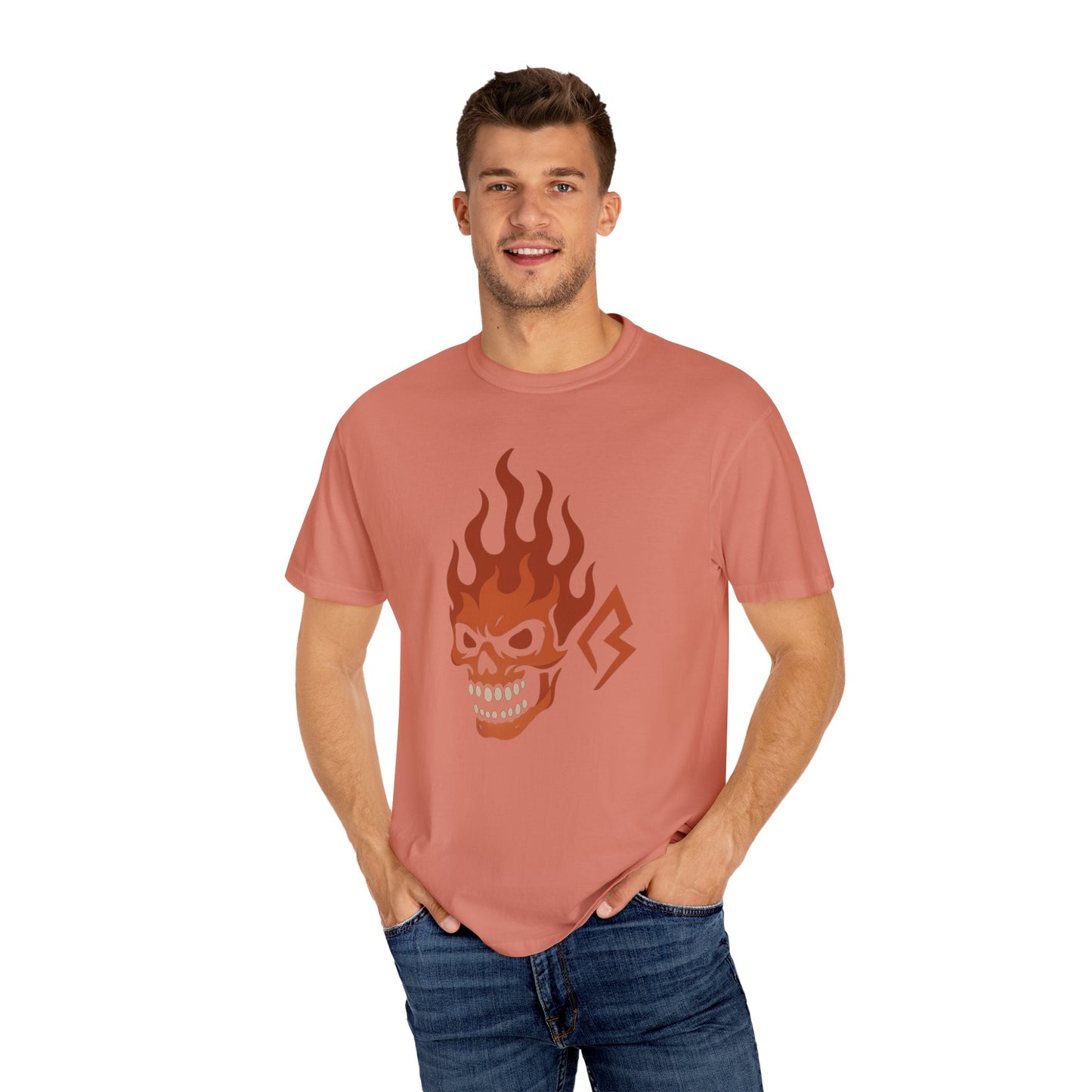 Copy of Unisex Garment-Dyed T-shirt - REBORN Graphic Tee for Motivational Style