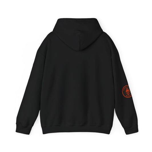Unisex Heavy Blend Hooded Sweatshirt - Bold Lightning Design - Cozy Streetwear for Everyday Use