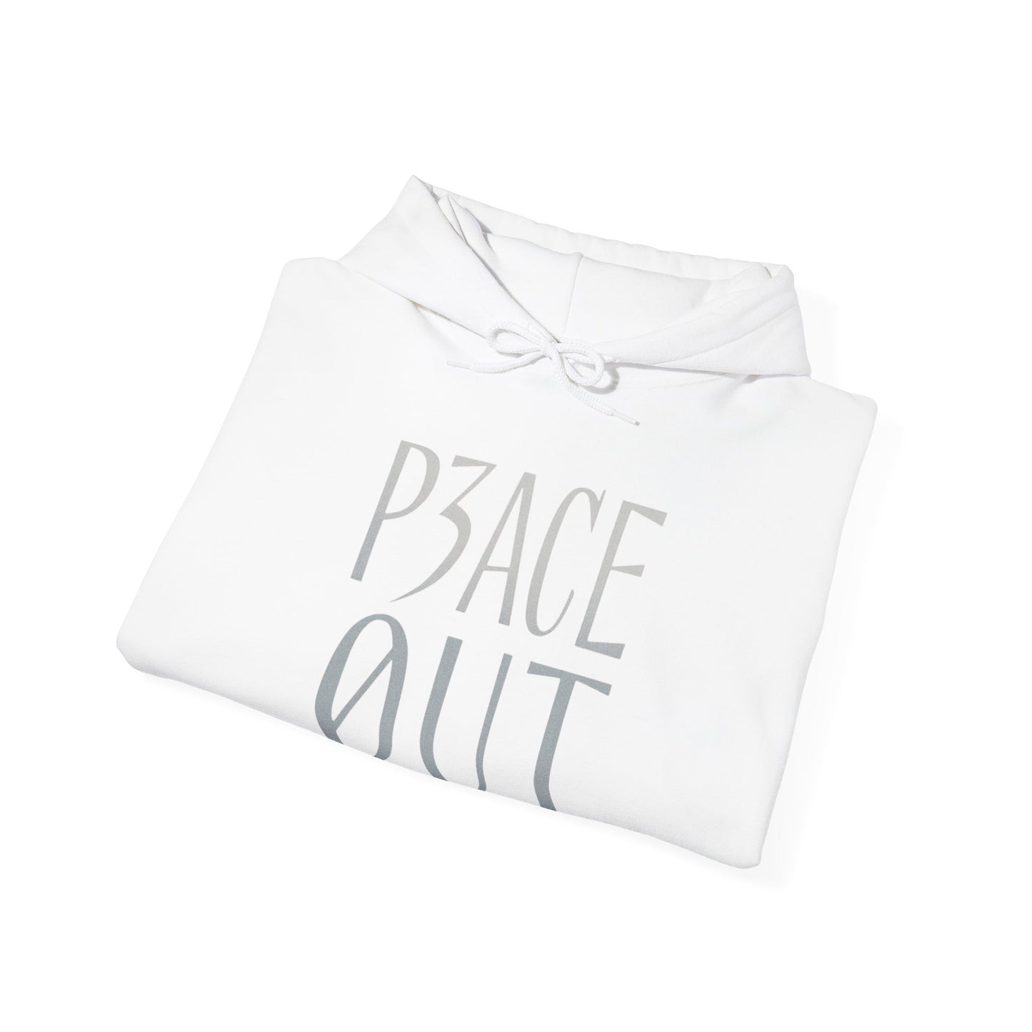 P3ACE OUT Unisex Heavy Blend Hoodie - Relaxed Casual Wear for Comfort Seekers