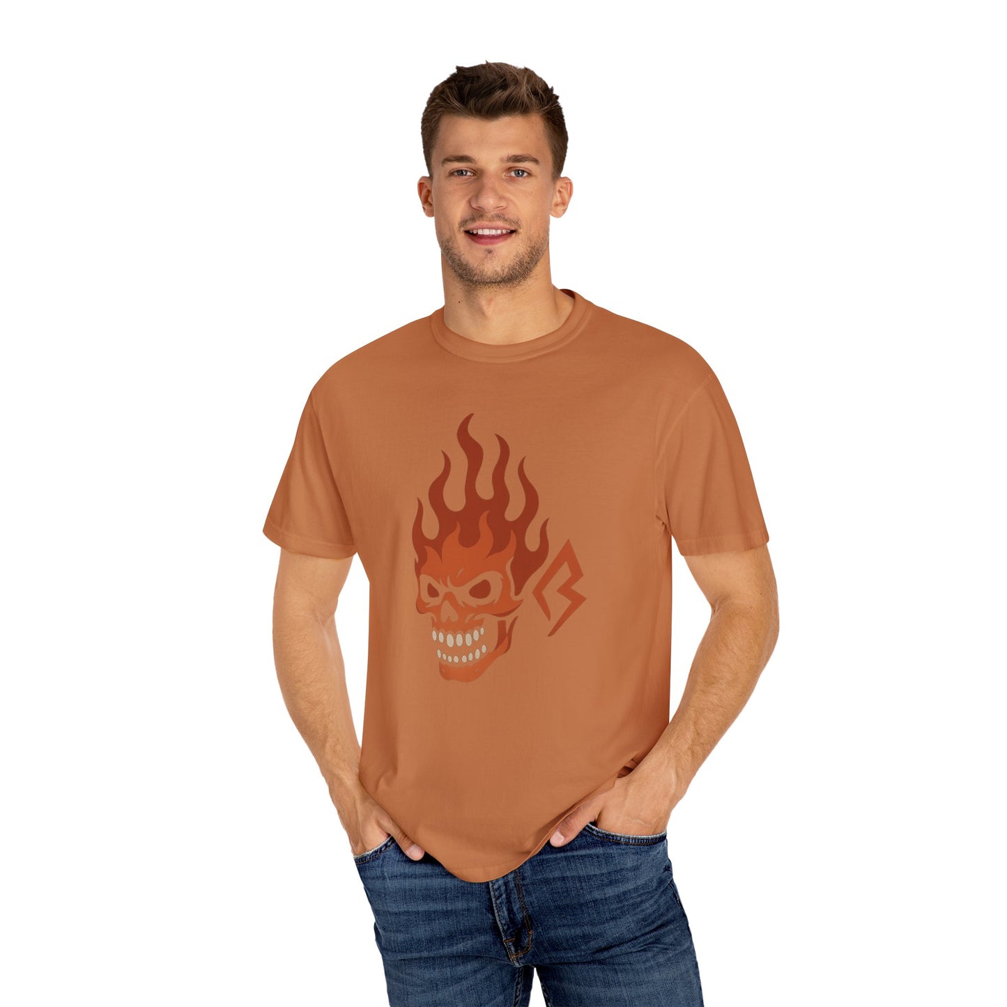 Copy of Unisex Garment-Dyed T-shirt - REBORN Graphic Tee for Motivational Style