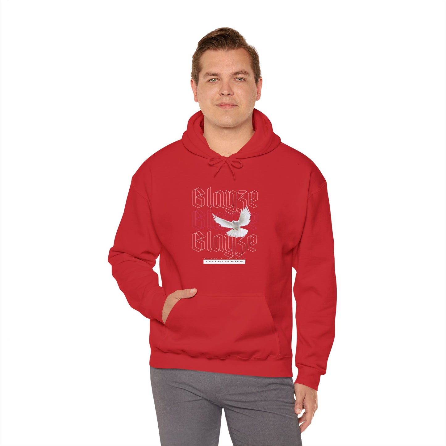 Dove Embrace Hoodie - Unisex Heavy Blend™ Sweatshirt