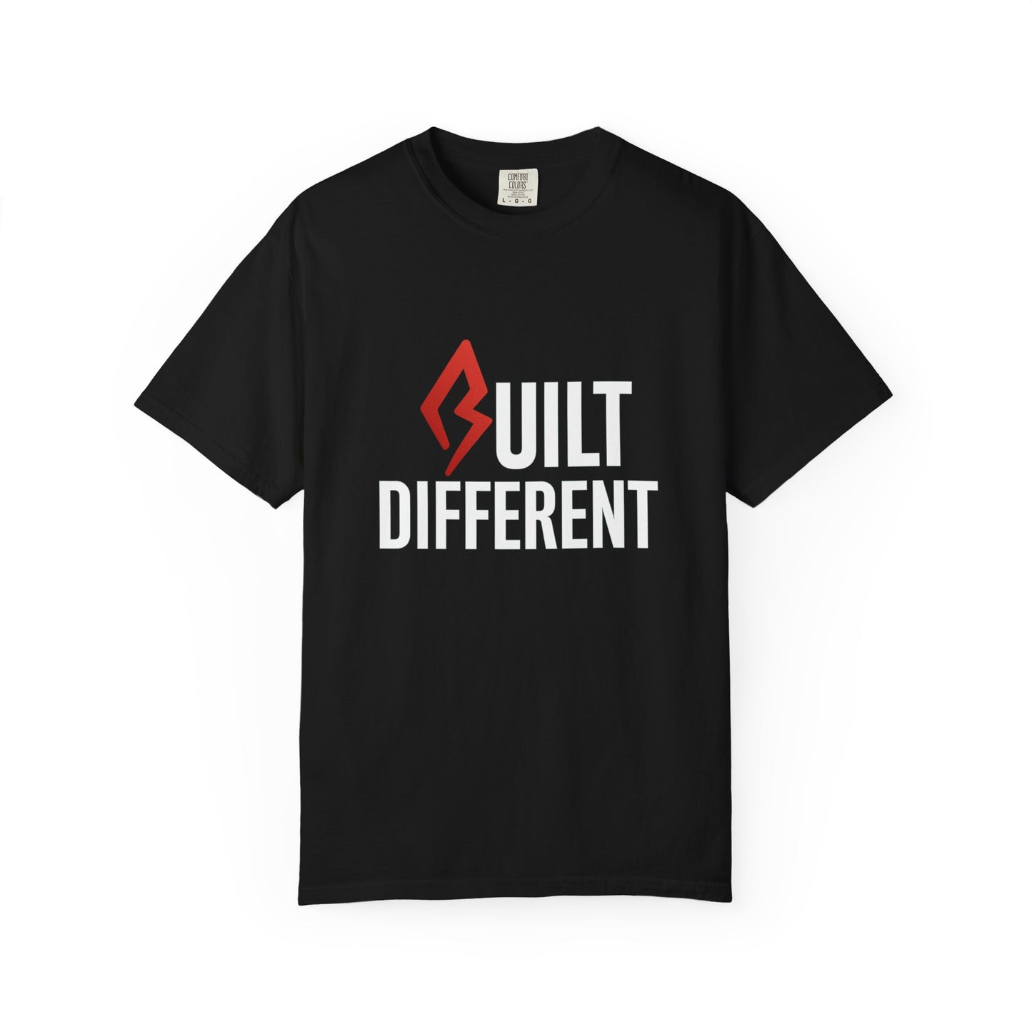 Unisex Built Different Garment-Dyed T-shirt | Casual Motivation Apparel