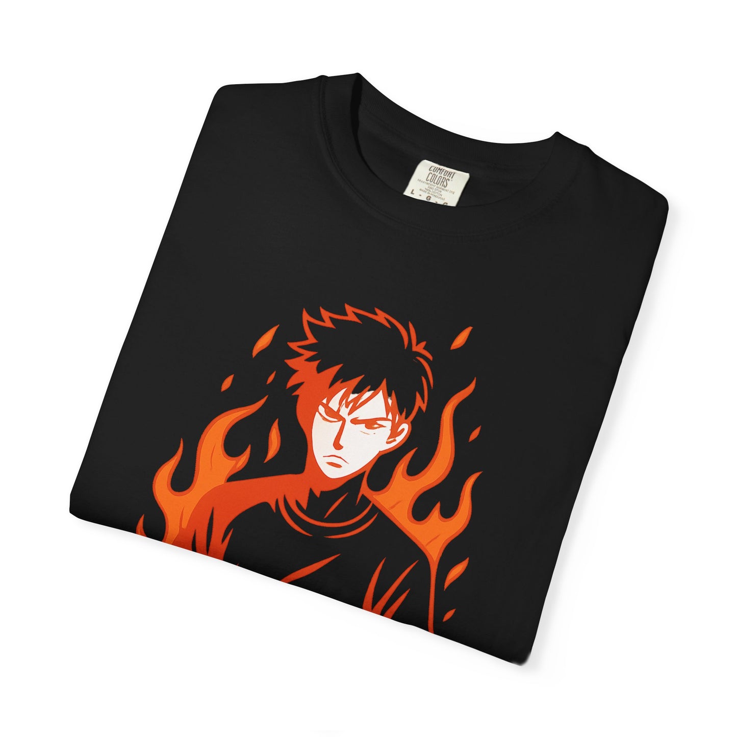 Unisex Blayze Fire Graphic T-Shirt - Cool Casual Wear for Anime Lovers