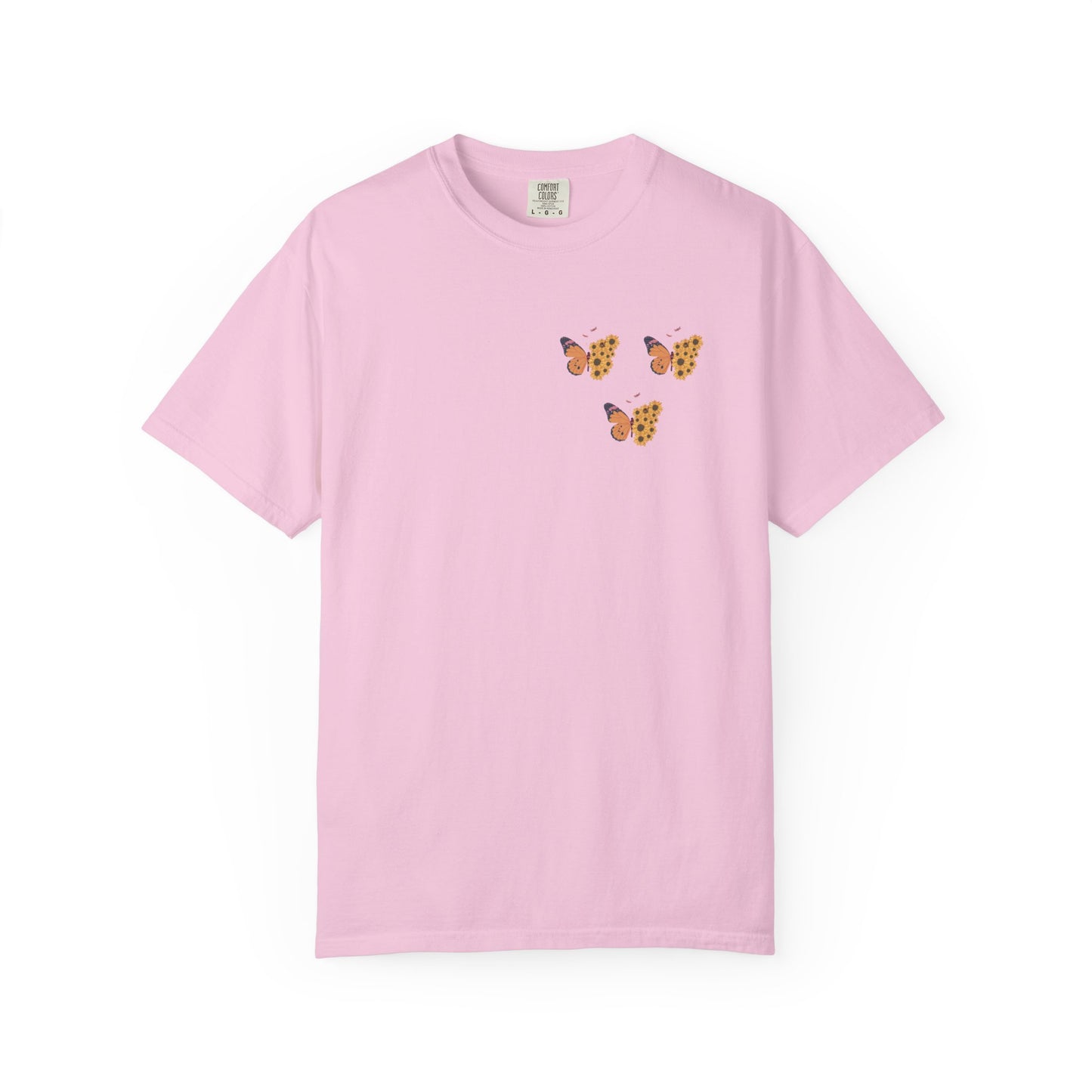 Butterfly Unisex Garment-Dyed T-Shirt for Nature Lovers