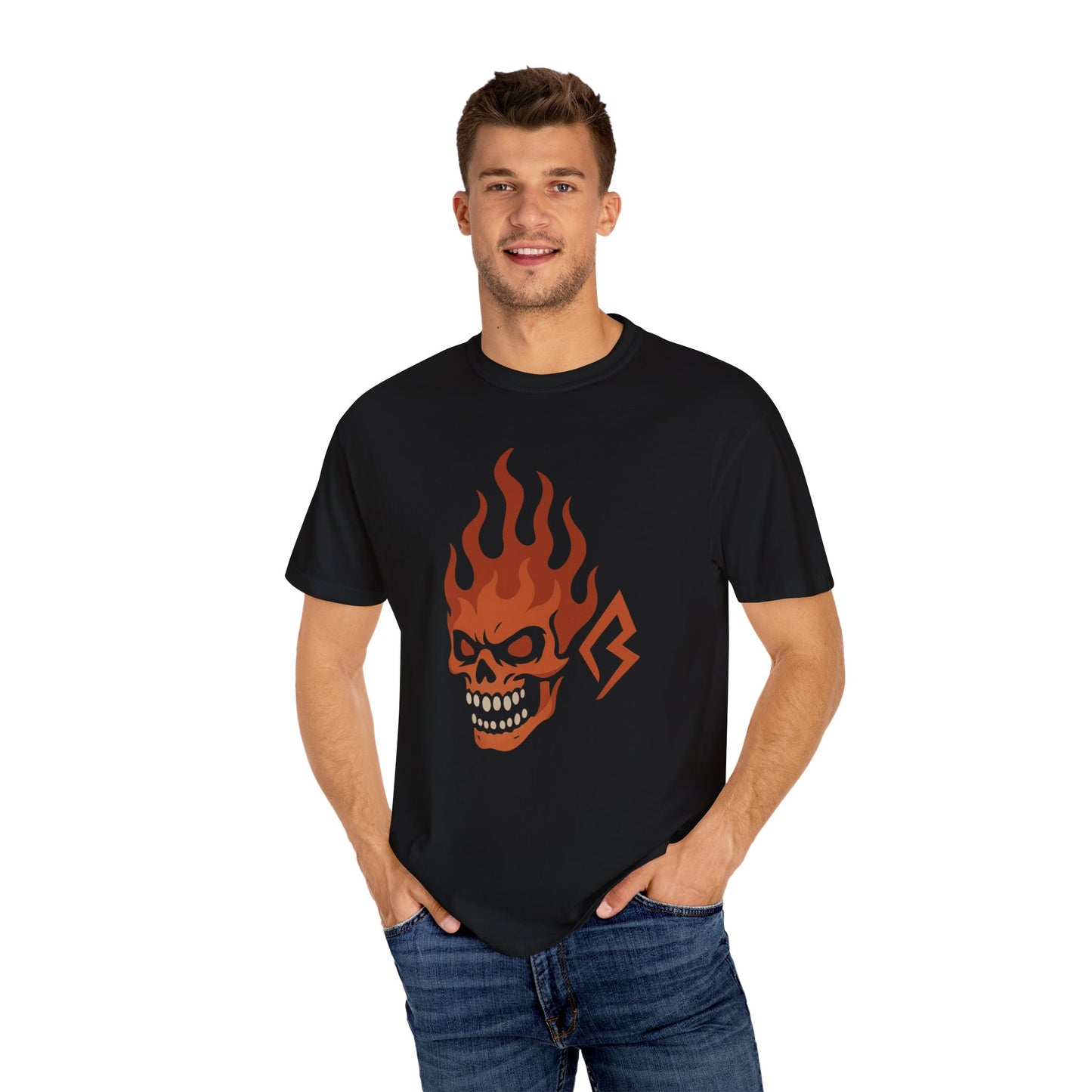 Copy of Unisex Garment-Dyed T-shirt - REBORN Graphic Tee for Motivational Style