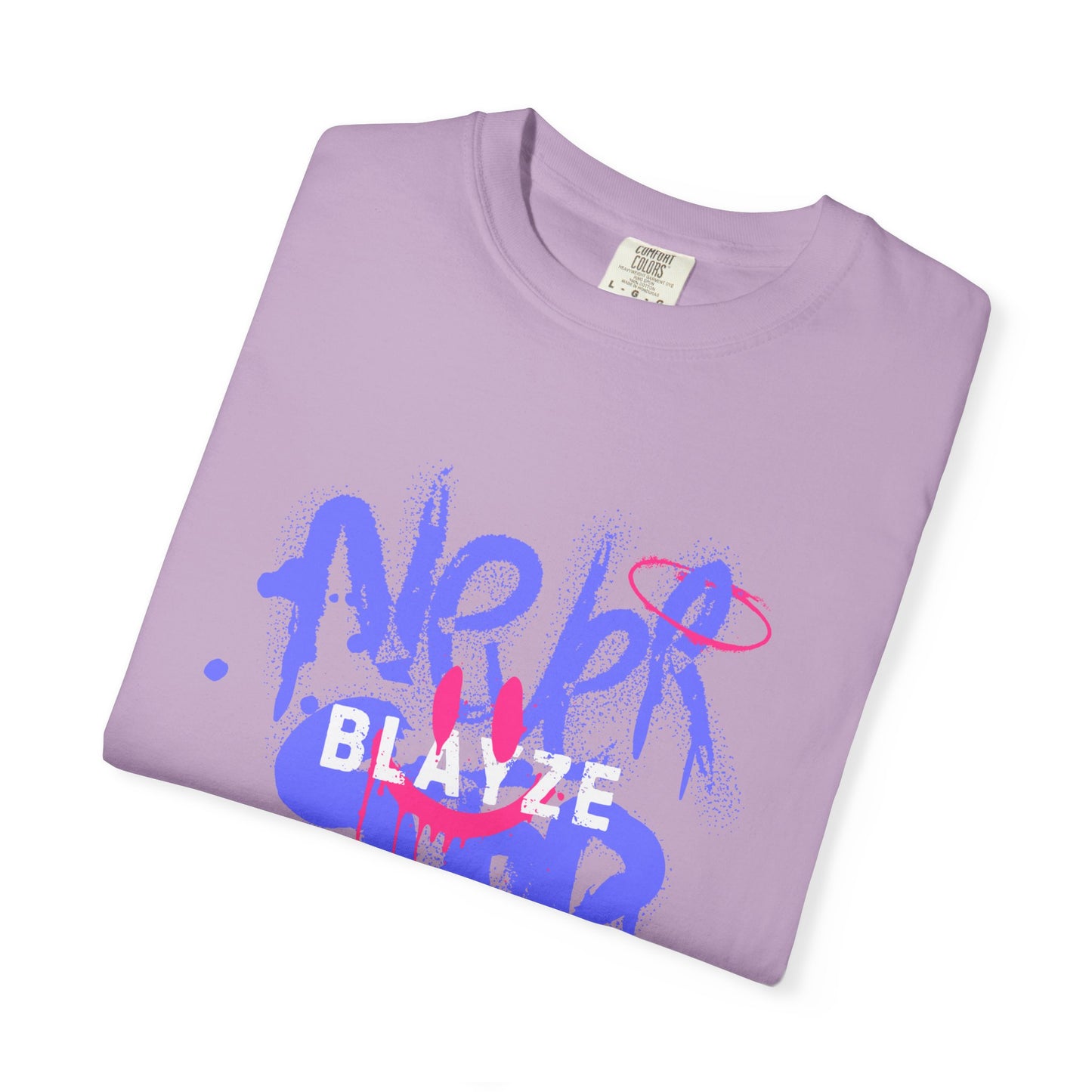 Graffiti Style Unisex Garment-Dyed T-Shirt - "Never Blend In"