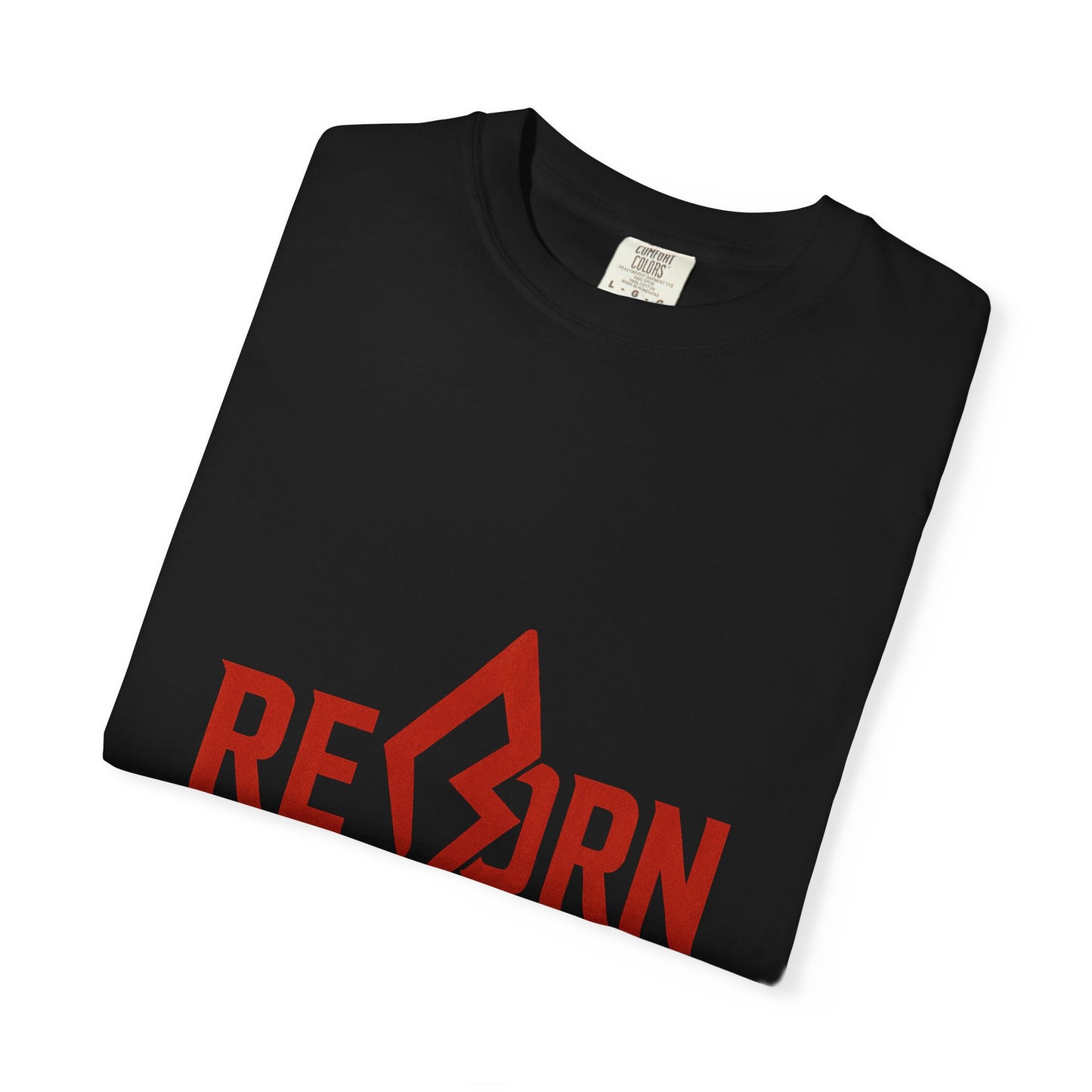 Unisex Garment-Dyed T-shirt - REBORN Graphic Tee for Motivational Style