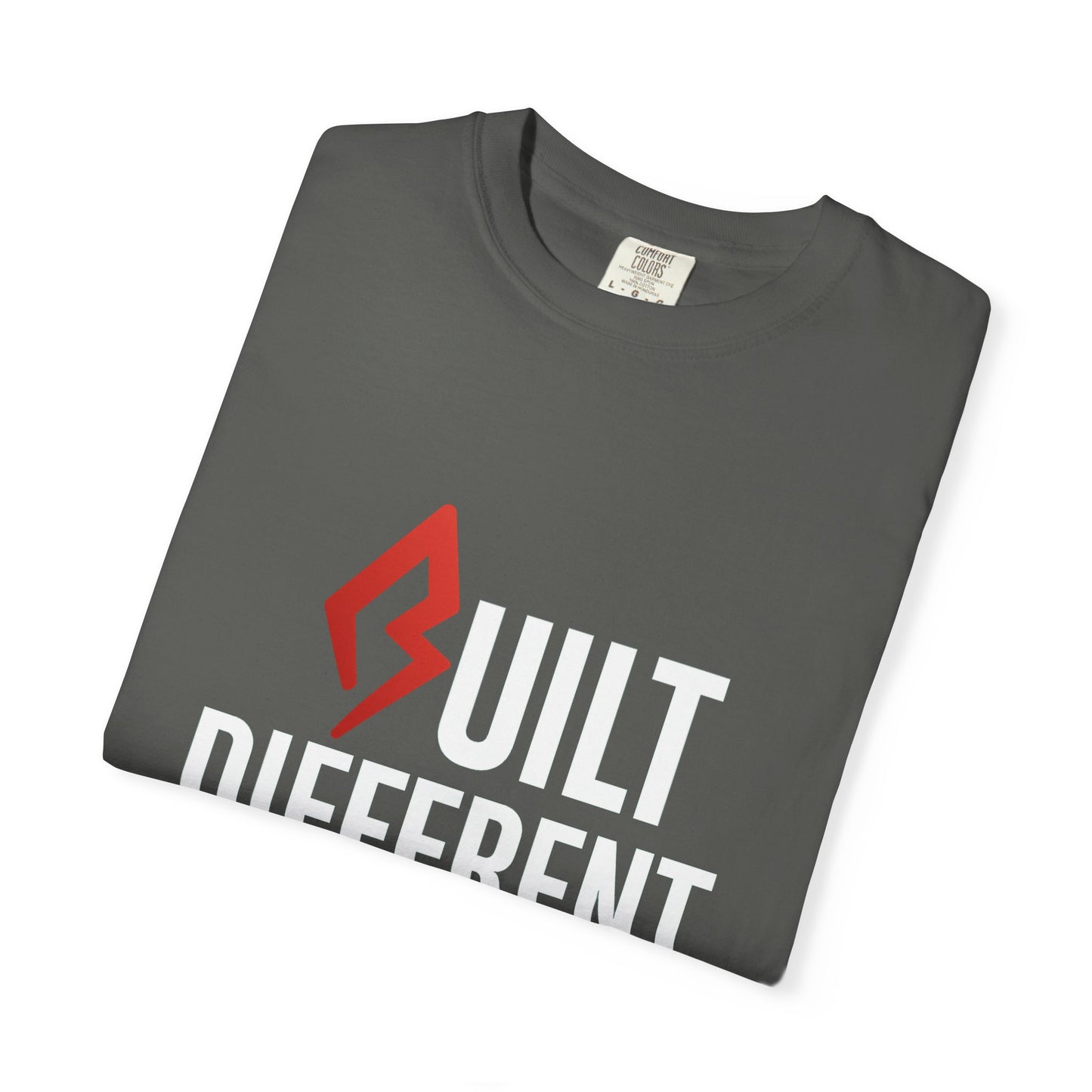 Unisex Built Different Garment-Dyed T-shirt | Casual Motivation Apparel