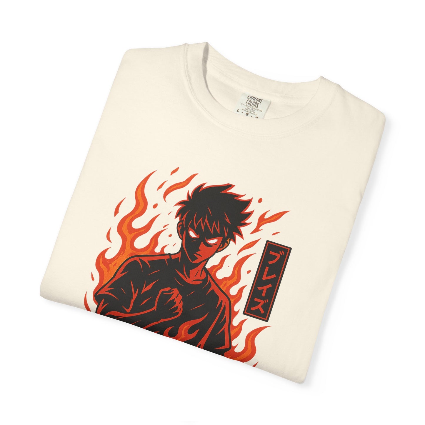 Blayze Flame Graphic Unisex T-Shirt - Trendy Streetwear for Anime Fans