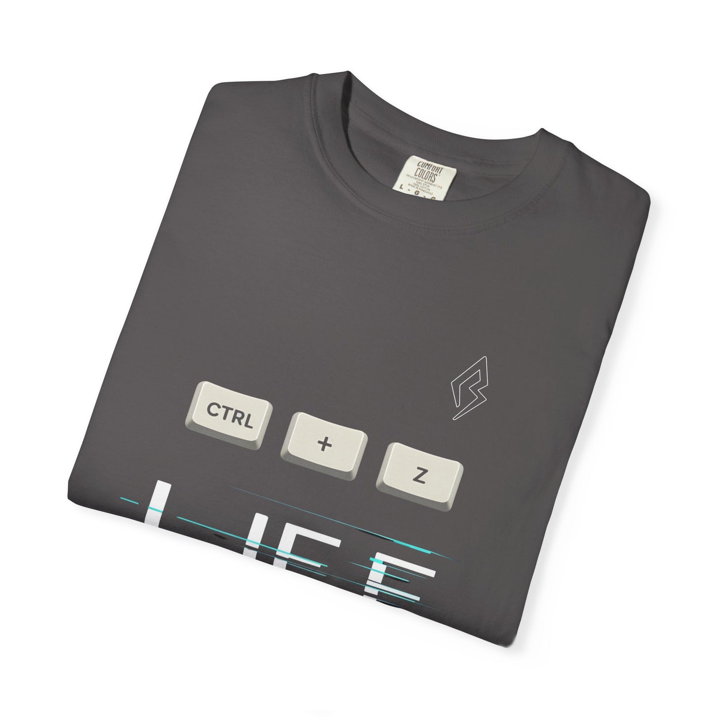 CTRL + Z Life Unisex Garment-Dyed T-Shirt - Perfect for Tech Lovers and Everyday Humor
