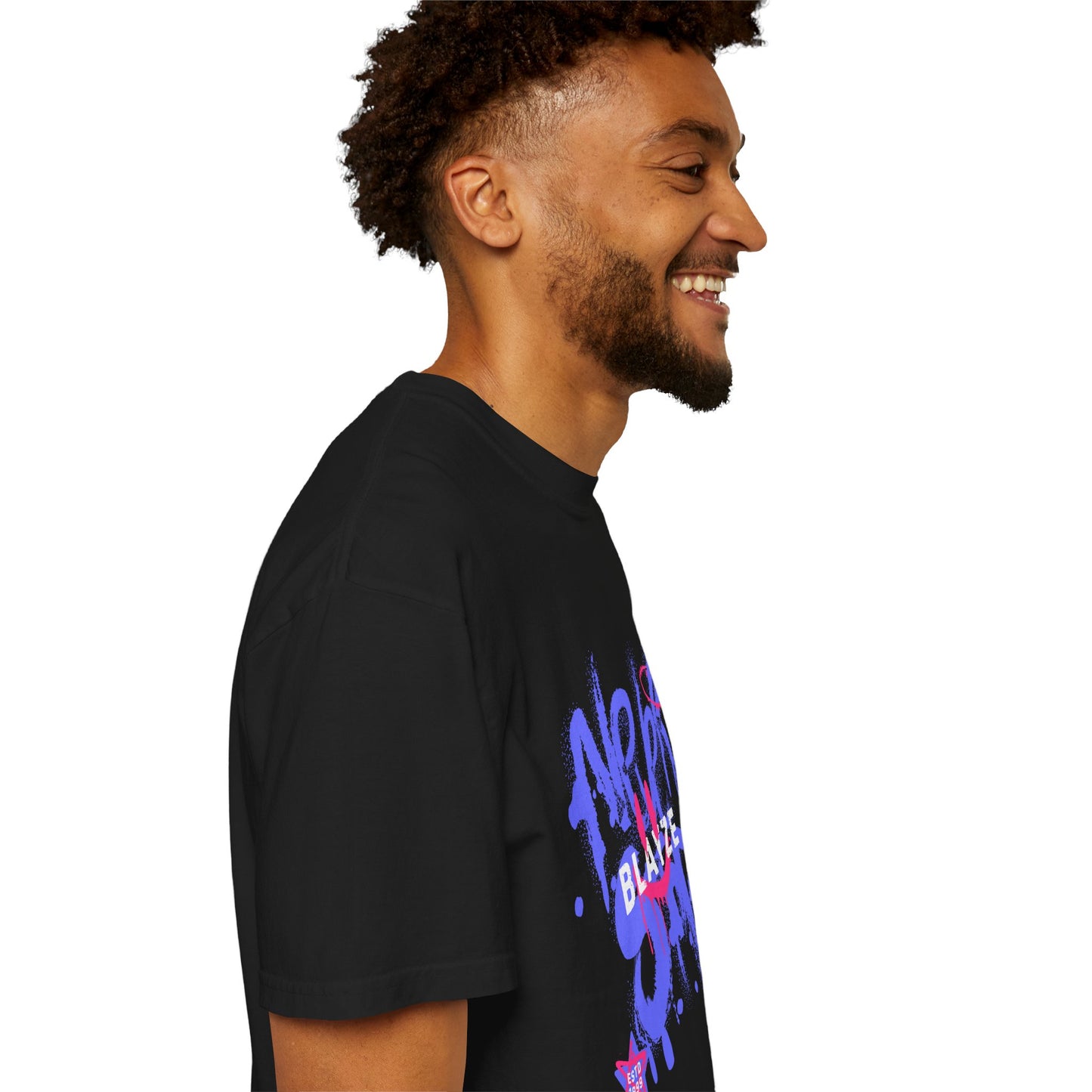 Graffiti Style Unisex Garment-Dyed T-Shirt - "Never Blend In"