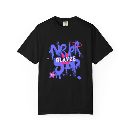 Graffiti Style Unisex Garment-Dyed T-Shirt - "Never Blend In"