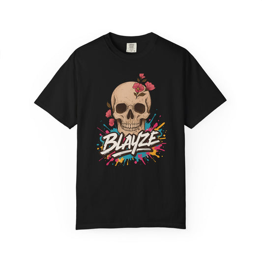 Unisex Garment-Dyed T-Shirt - TRIAD Mind Fire Form Design