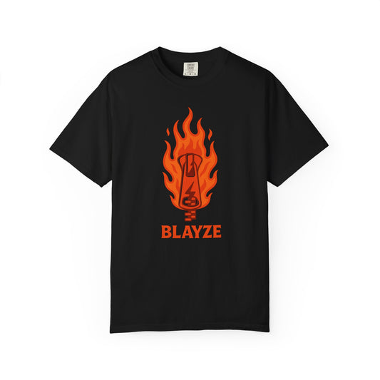Blayze Flame Graphic Unisex T-Shirt | Trendy Fire Design